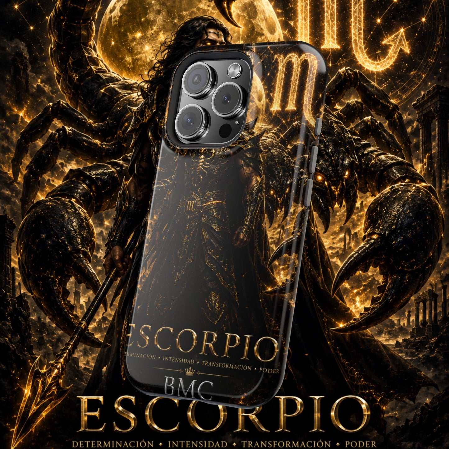 "Funda Magnética Reforzada ESCORPIO – El Vigilante de las Sombras"