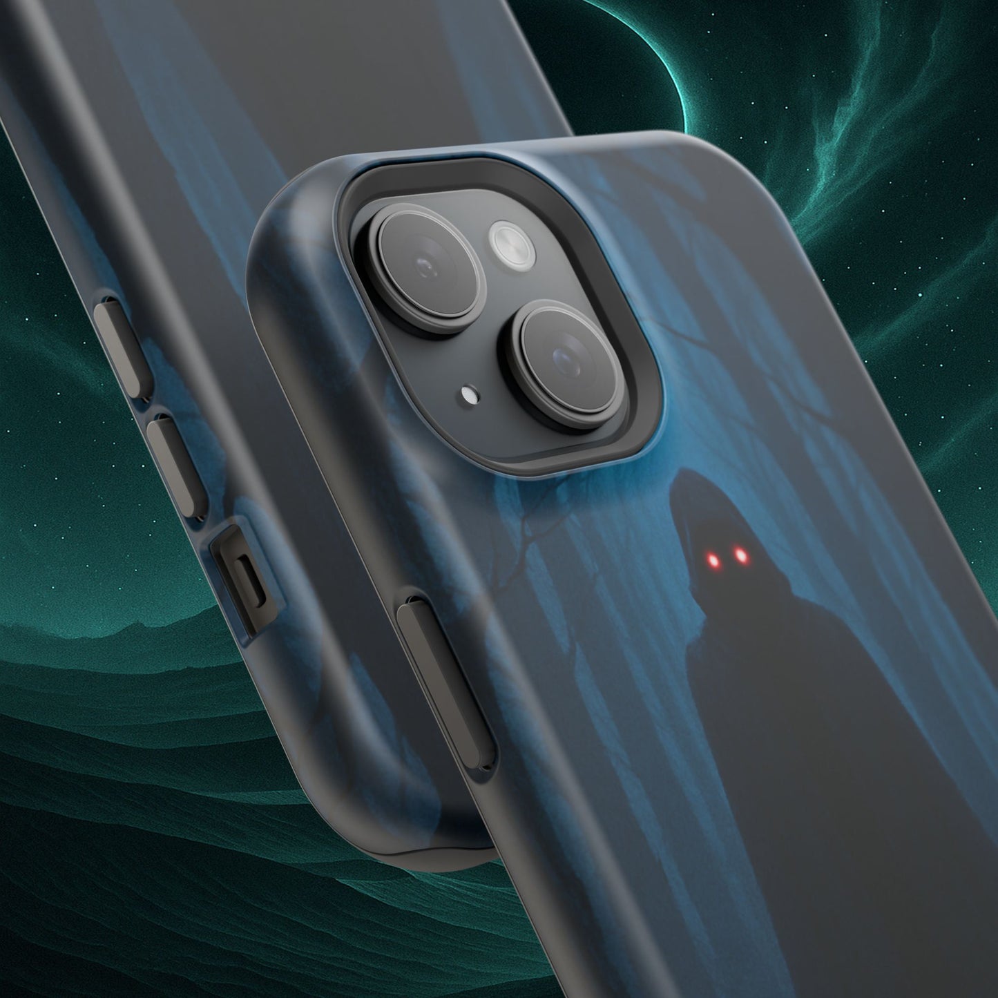 "Funda Magnética Reforzada🖤 El Vigía del Bosque Oscuro"