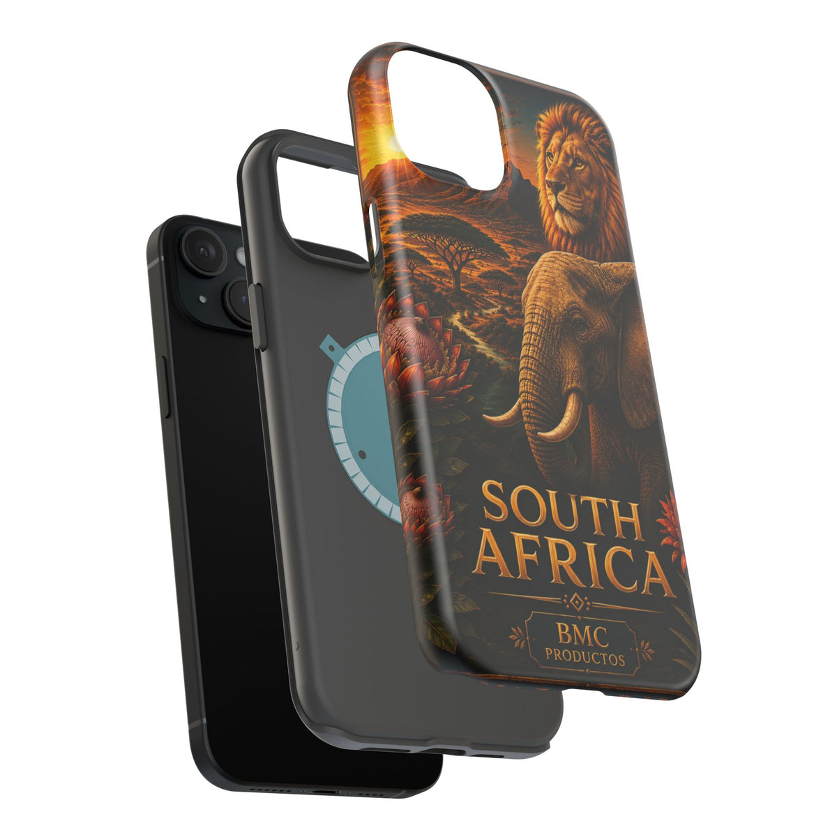"Reinforced Magnetic Case South Africa 🌍 – A world of adventure and diversity"