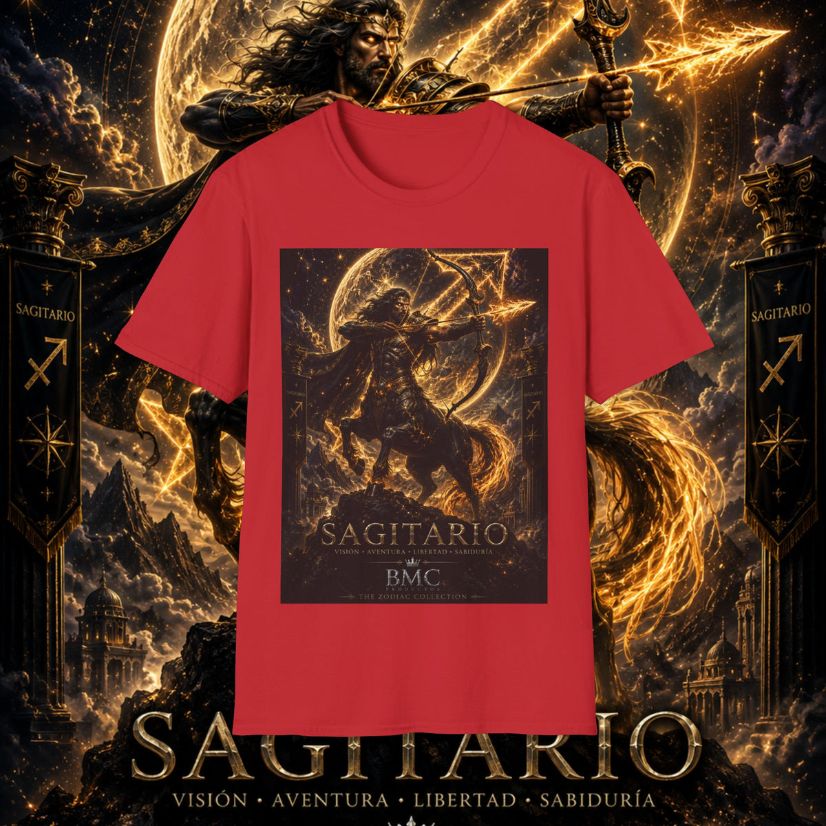 "Camiseta Sagitario – El Cazador del Horizonte"