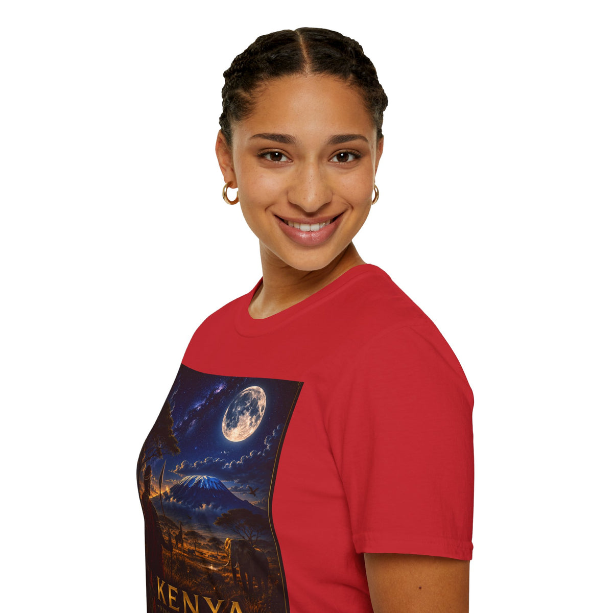 "Camiseta Kenia: Aventura Salvaje y Tierra de Horizontes Infinitos 🦁🌄🏕️"
