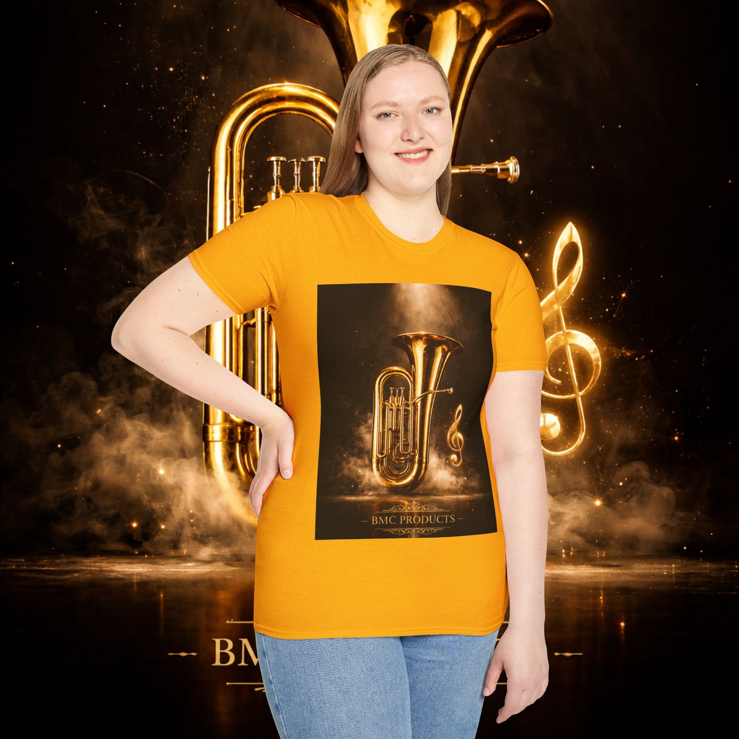 "Camiseta Tuba 🎺🔥 Cuando el alma suena, todo arde.”