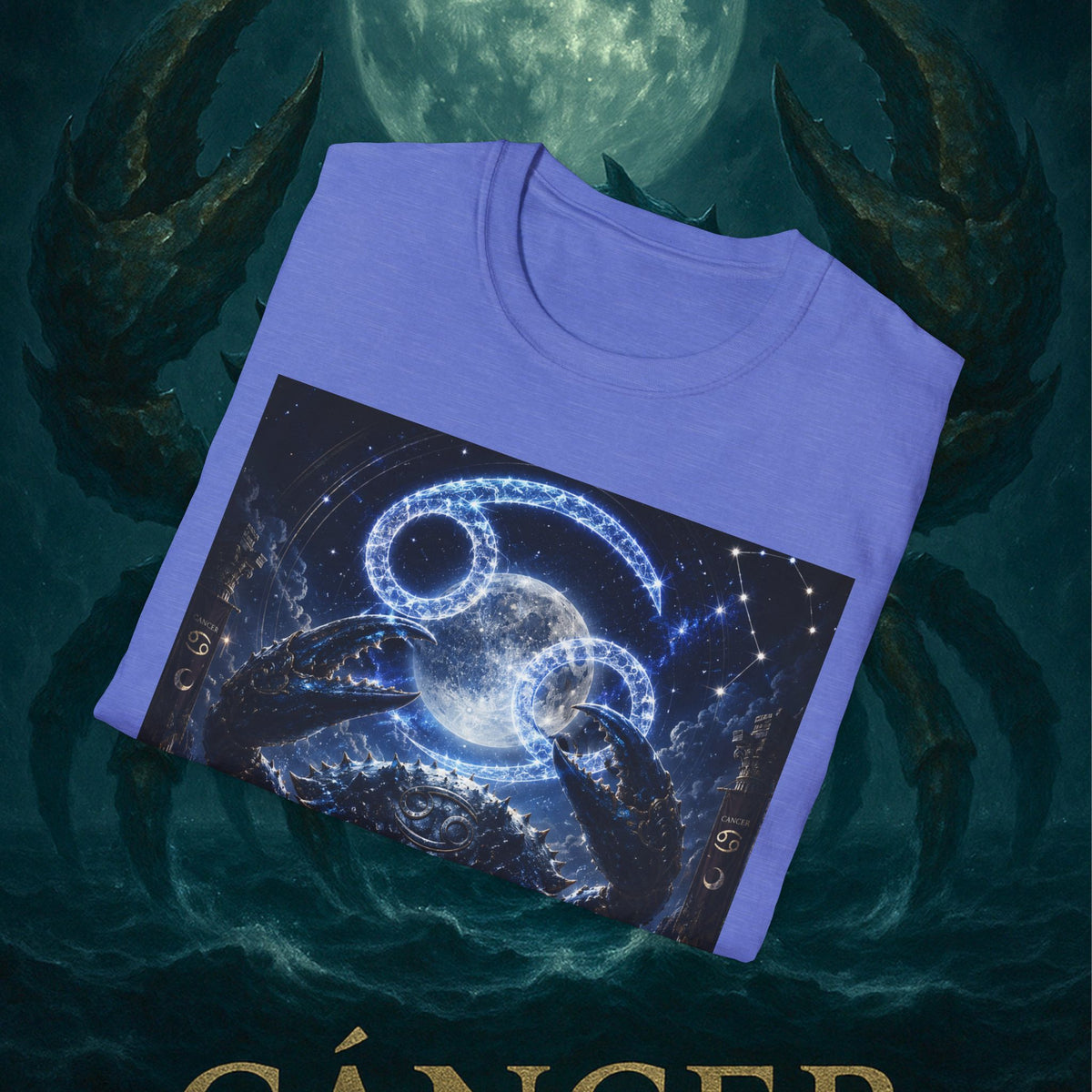 "Camiseta ♋ Cáncer — Guardián de las profundidades"
