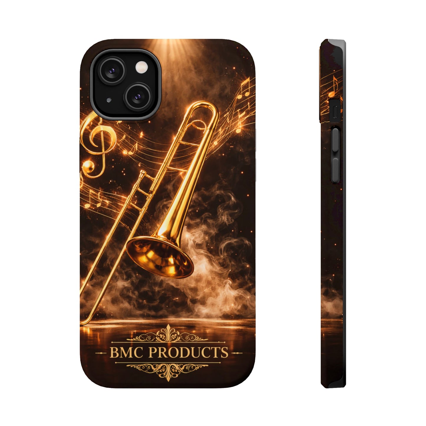 "Funda Magnética Reforzada Magnética Reforzada Trombón 🎷🔥No todos los fuegos hacen ruido… algunos tocan el alma.” 🔥🎷