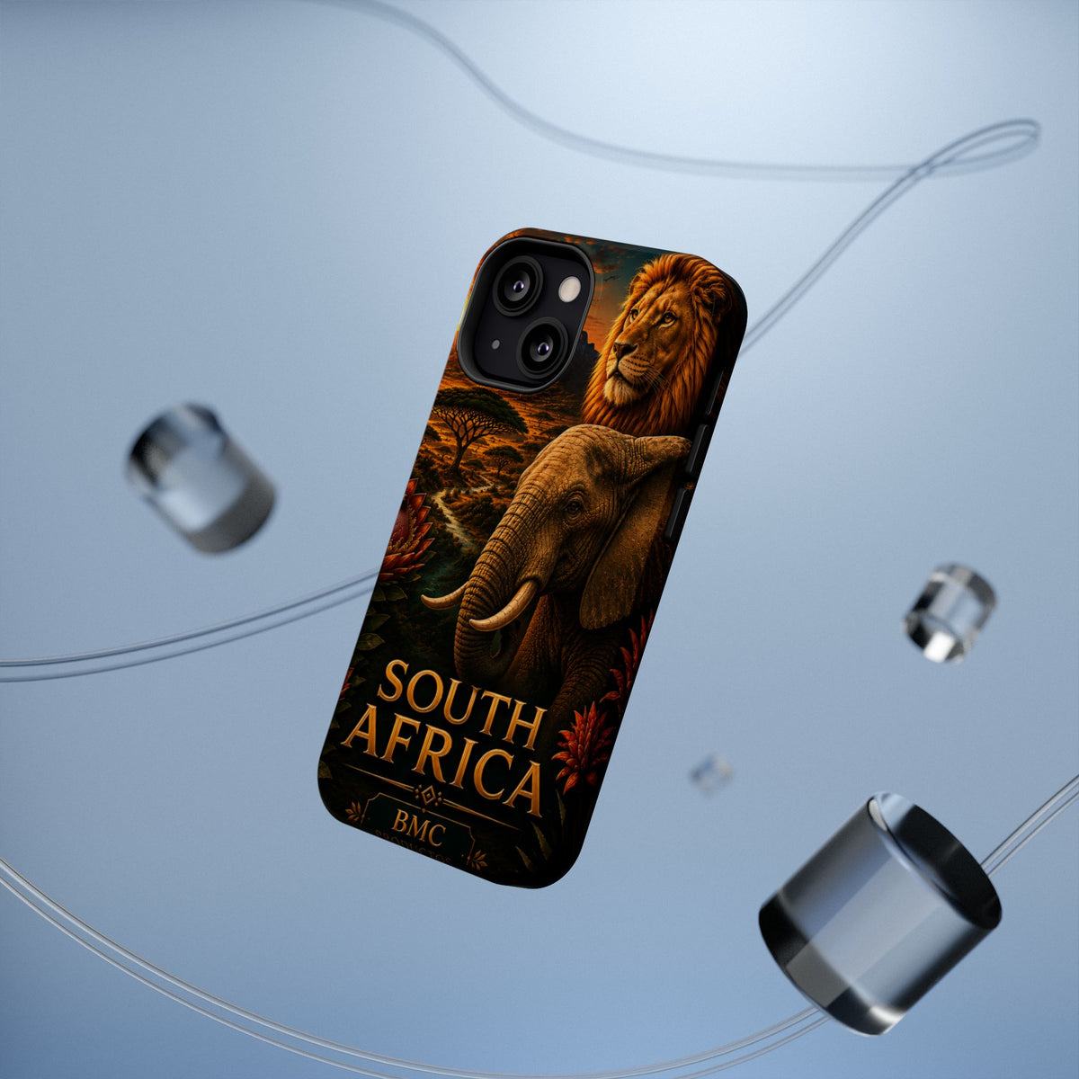 "Reinforced Magnetic Case South Africa 🌍 – A world of adventure and diversity"