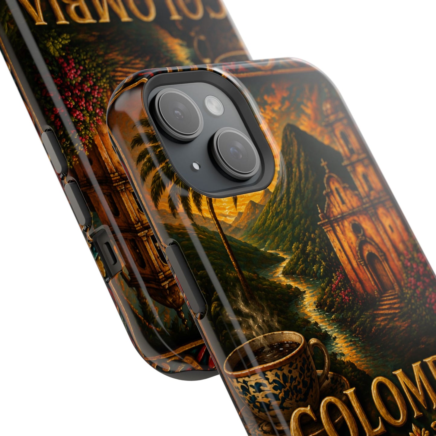 "Funda Magnética Reforzada Colombia: Magia de Colores, Café y Tradición ☕🎨🌄"