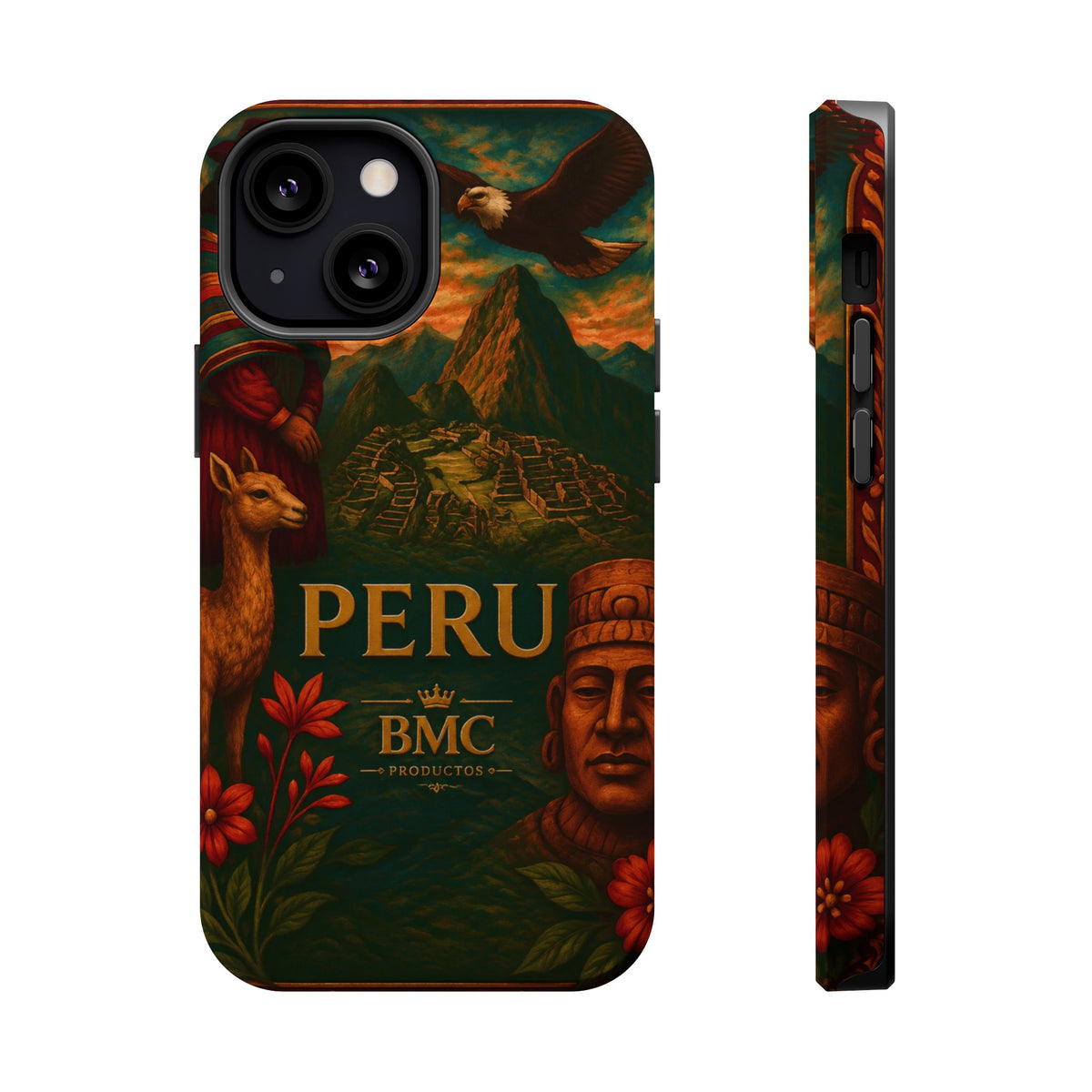 "Peru: Mysticism, History, and Eternal Wonders Reinforced Magnetic Case 🏔️🦙🛕"