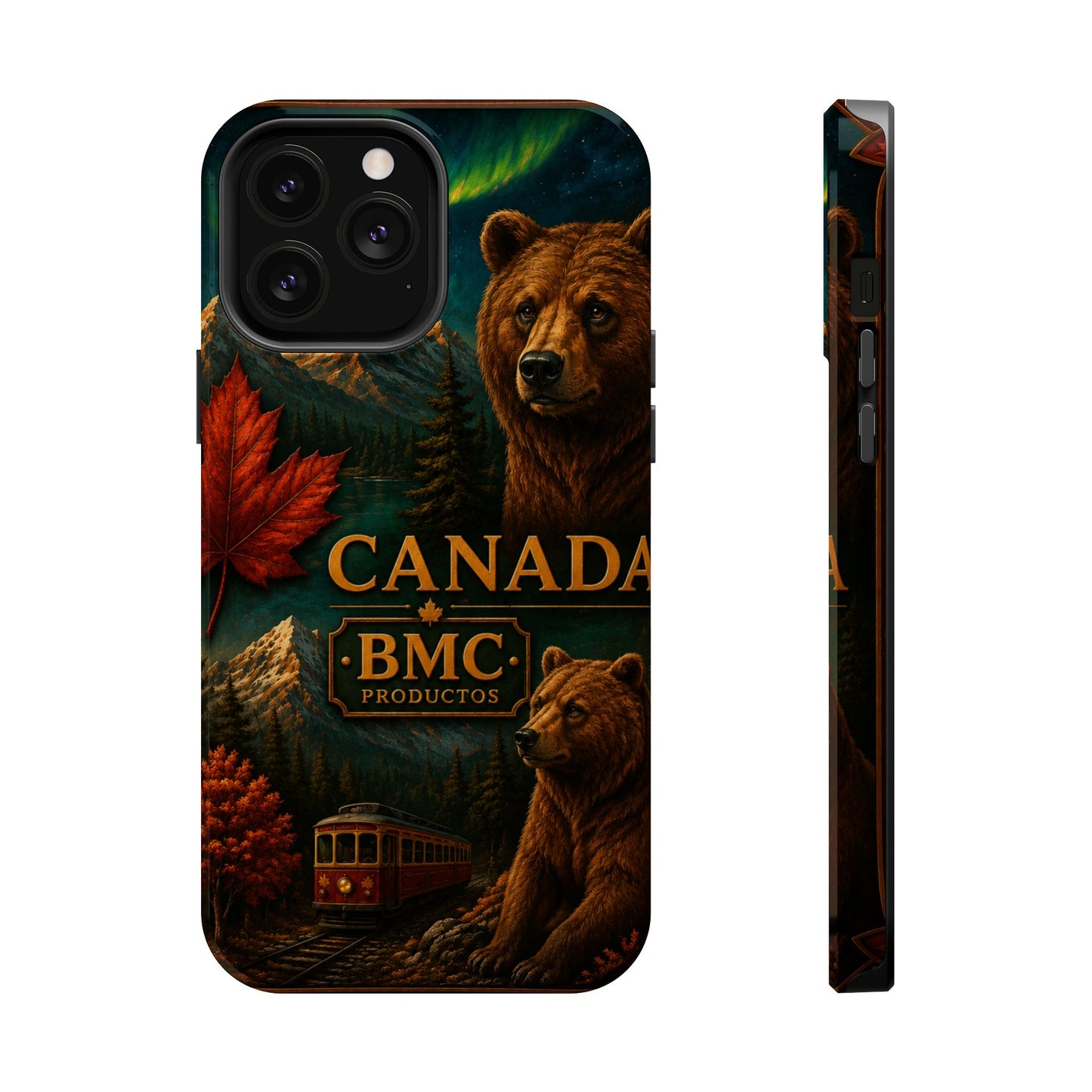"Funda Magnética Reforzada Magnética Reforzada Canadá: Naturaleza Majestuosa y Espíritu Libre 🍁🏞️🦌"