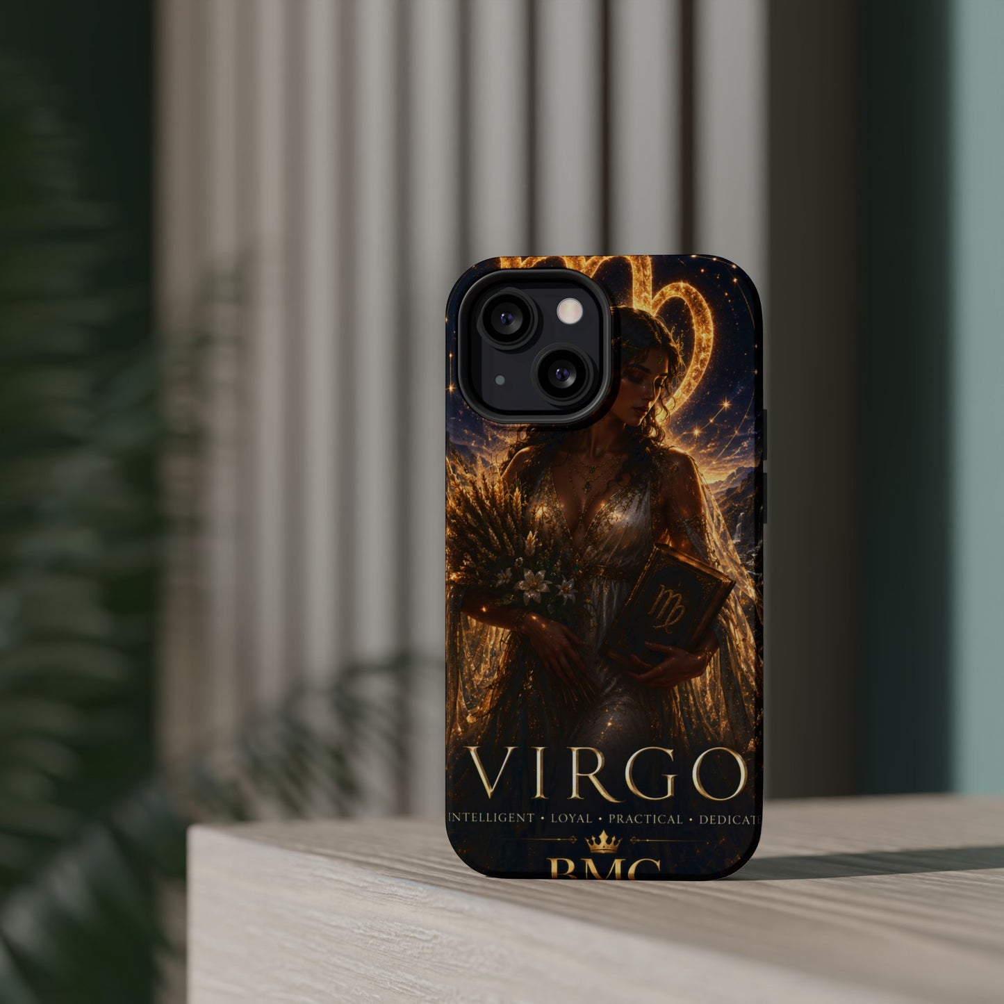 "Funda Magnética Reforzada ♍ Virgo-La Guardiana del Conocimiento"