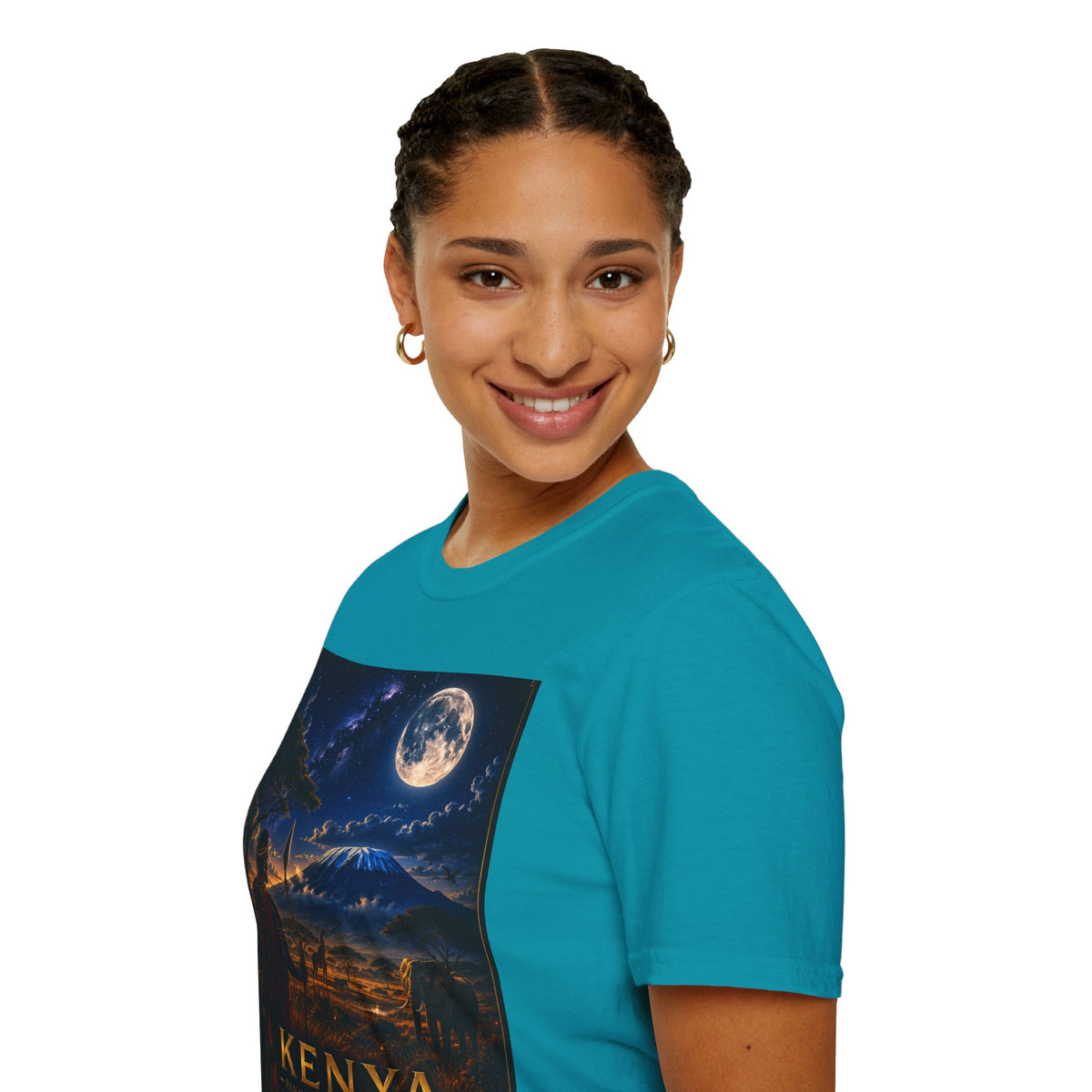 "Camiseta Kenia: Aventura Salvaje y Tierra de Horizontes Infinitos 🦁🌄🏕️"