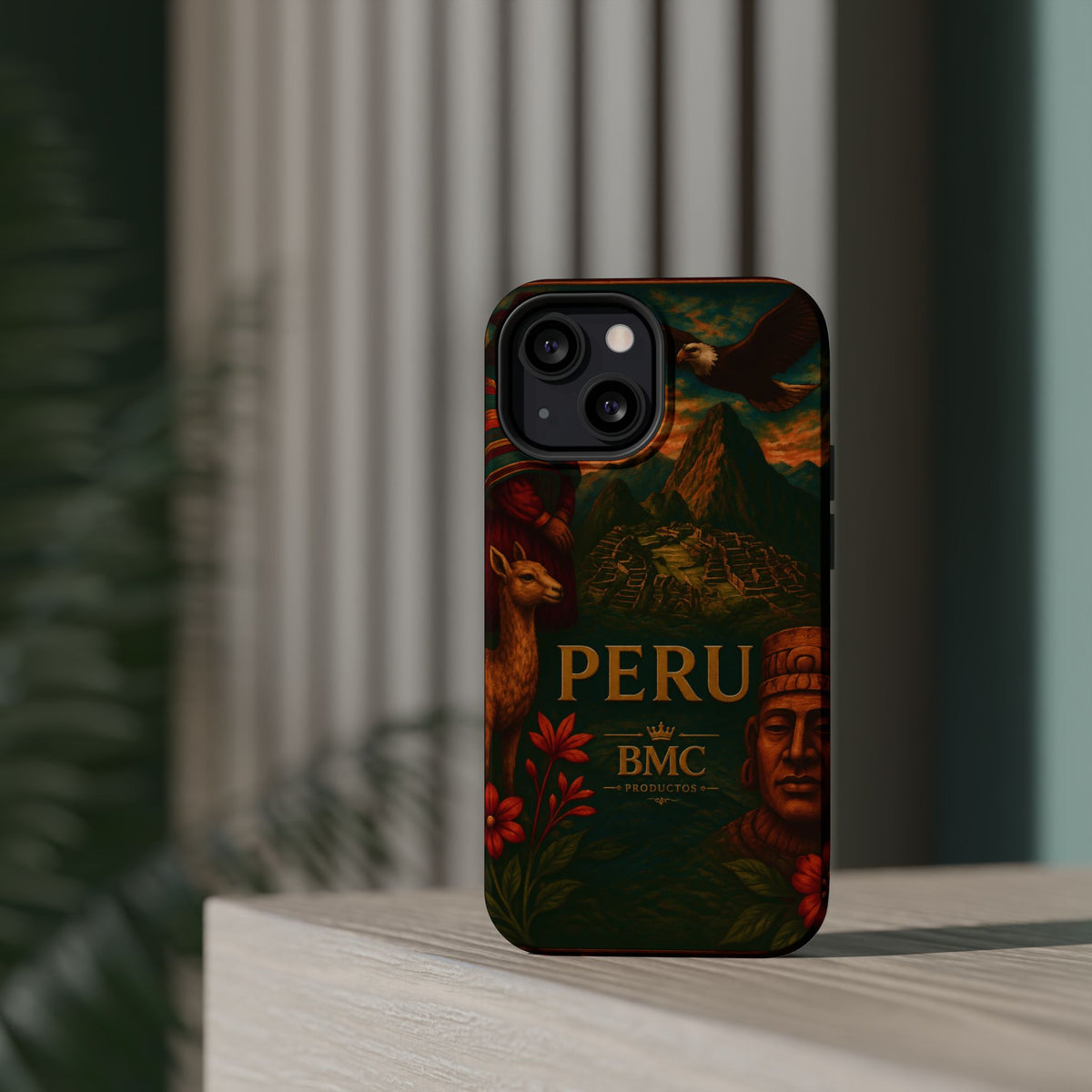 "Peru: Mysticism, History, and Eternal Wonders Reinforced Magnetic Case 🏔️🦙🛕"