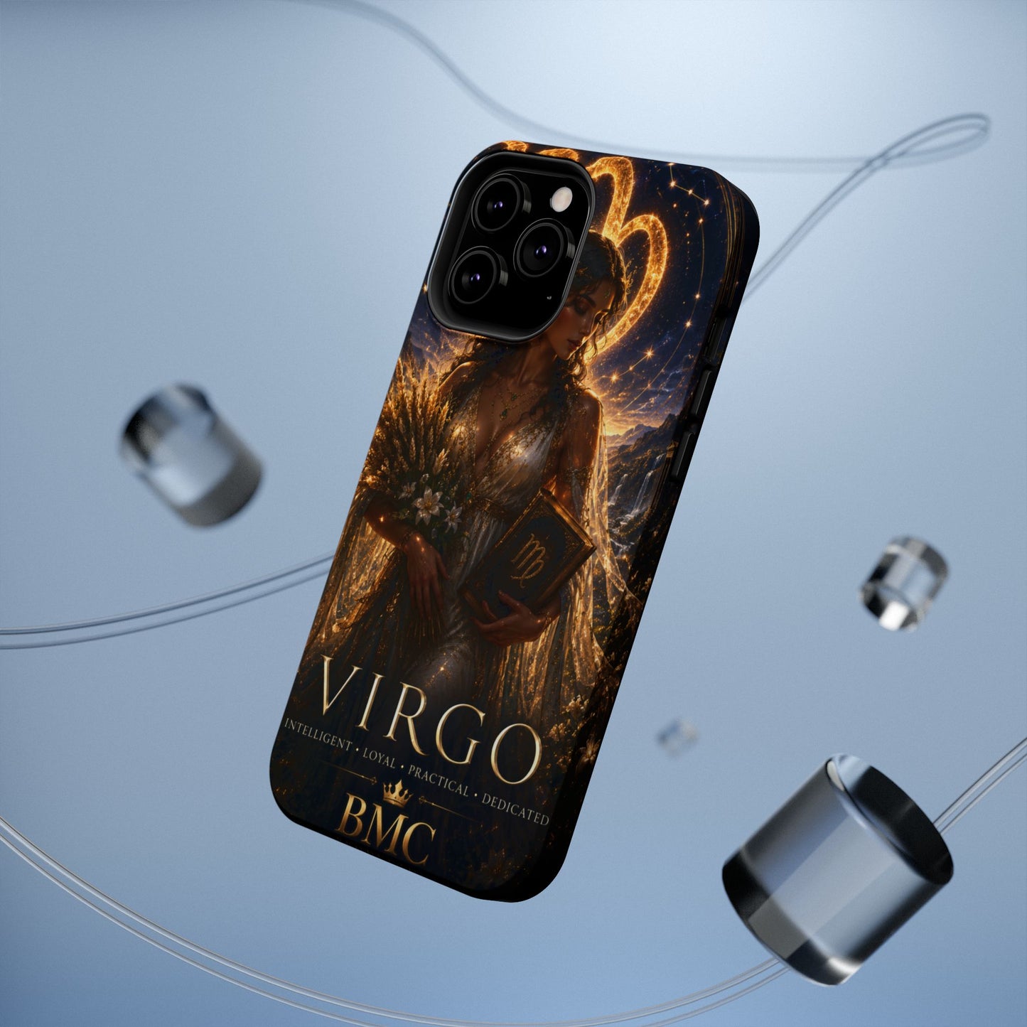 "Funda Magnética Reforzada ♍ Virgo-La Guardiana del Conocimiento"