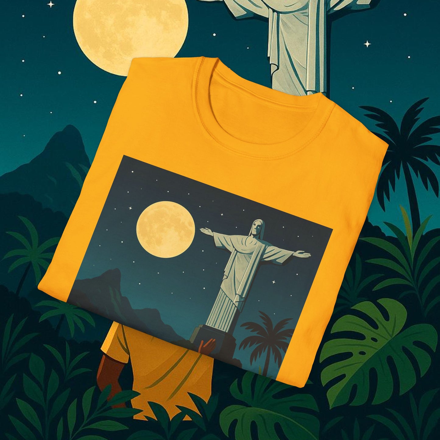 "Camiseta Brasil: Ritmo, Naturaleza y Alegría Infinita 🎶🌴🏖️"