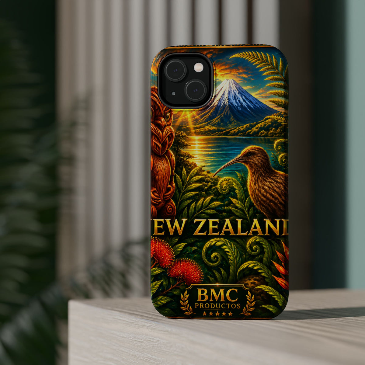 "New Zealand Reinforced Magnetic Case🏞️ – A paradise of nature and adventure"