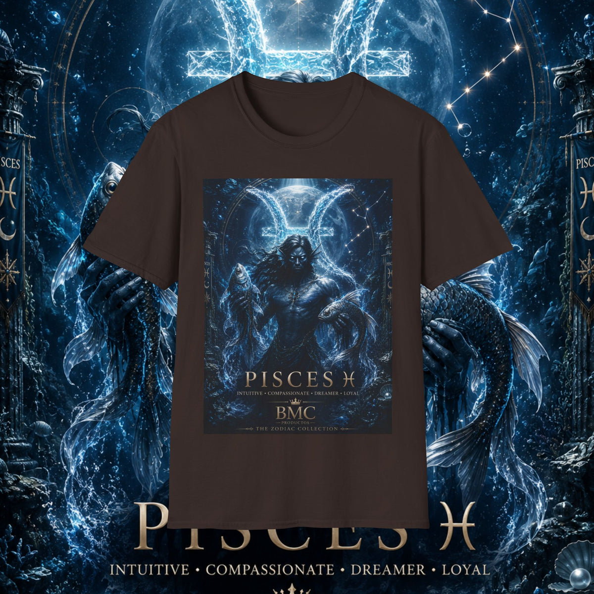 "Camiseta Piscis — El Guardián de las Profundidades"