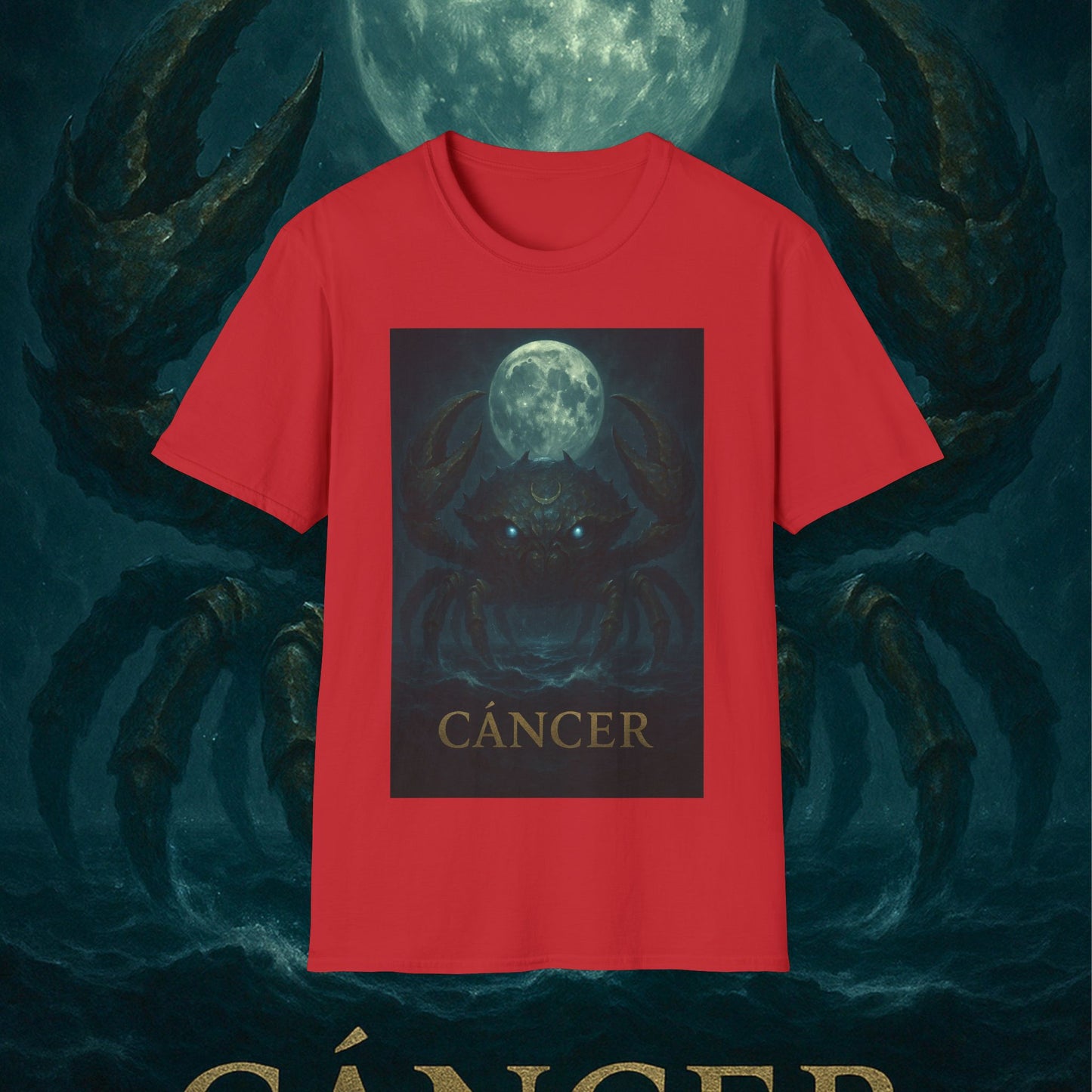 "Camiseta ♋ Cáncer — Guardián de las profundidades"