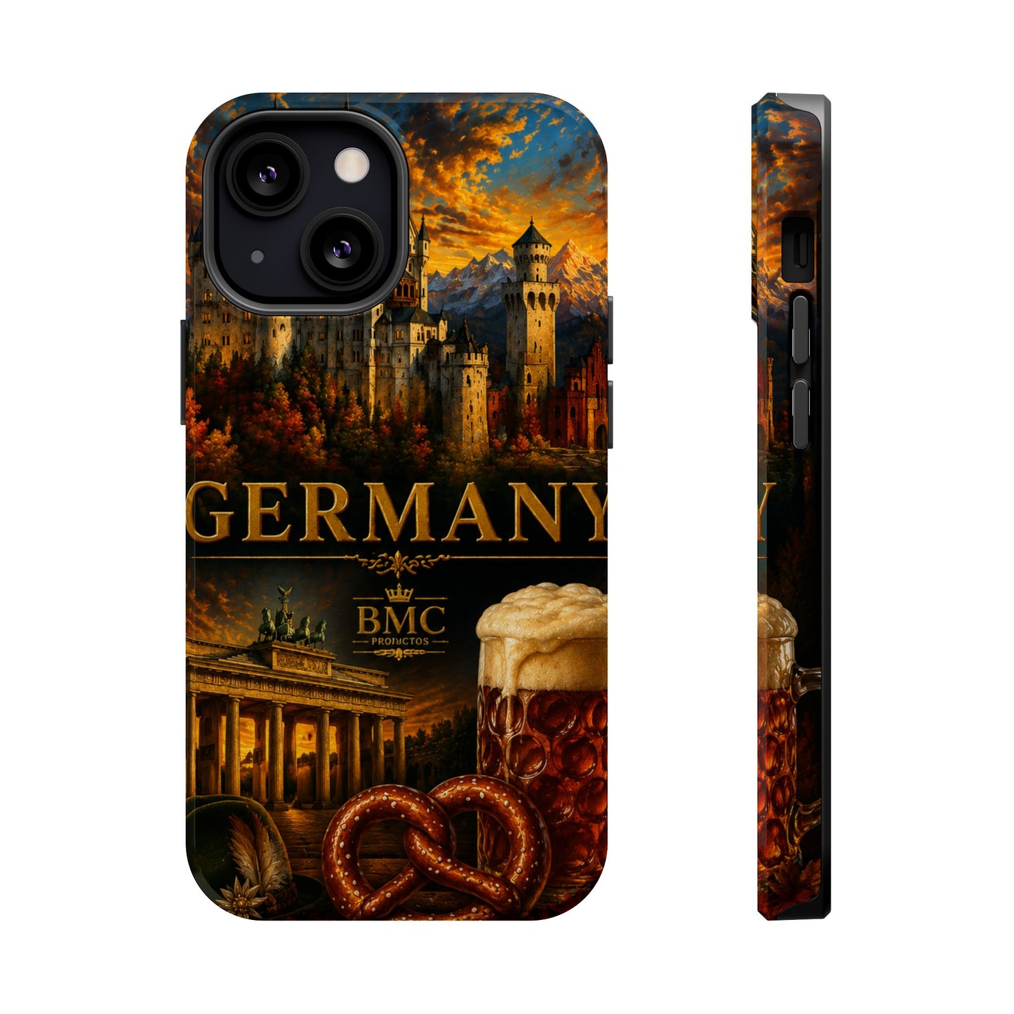 "Funda Magnética Reforzada Alemania: Fortaleza, Historia y Tradición 🎖️🏰🍺"