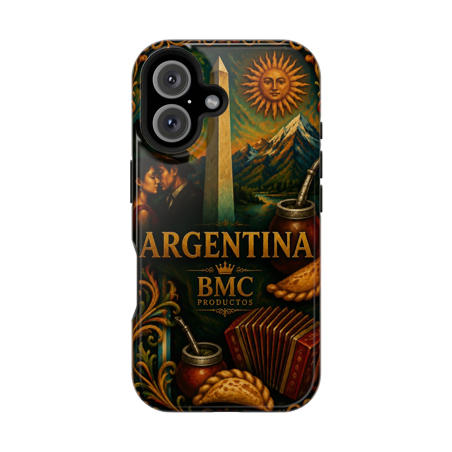 "Funda Magnética Reforzada Argentina: Pasión, Tradición y Tierra de Sueños🔥🏞️"