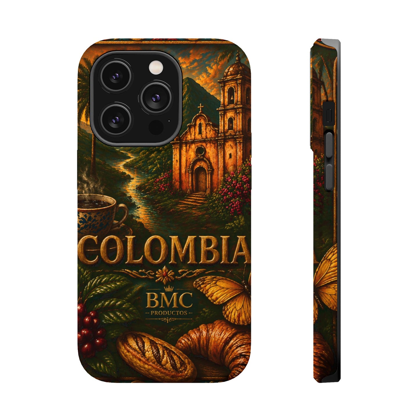 "Funda Magnética Reforzada Colombia: Magia de Colores, Café y Tradición ☕🎨🌄"