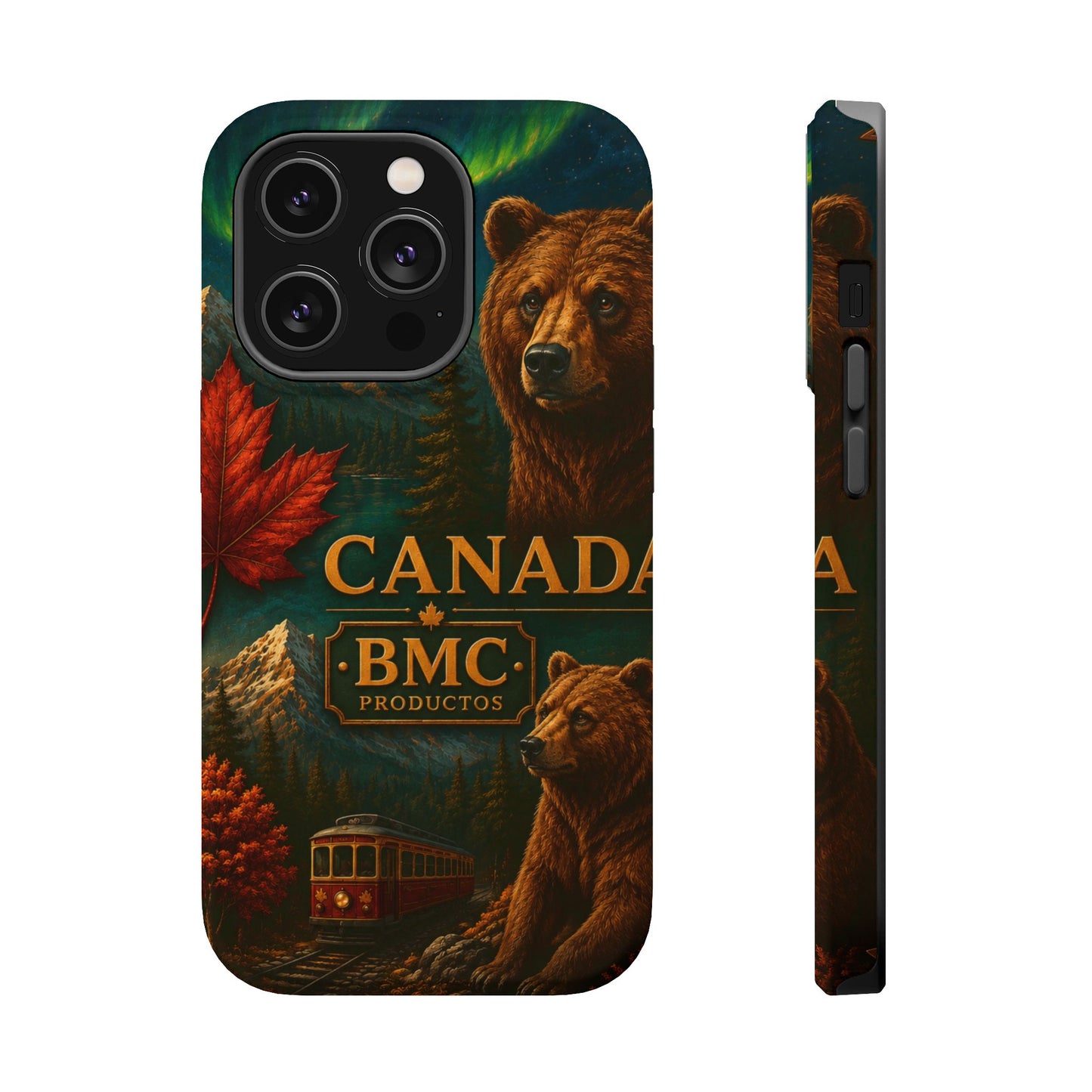 "Funda Magnética Reforzada Magnética Reforzada Canadá: Naturaleza Majestuosa y Espíritu Libre 🍁🏞️🦌"