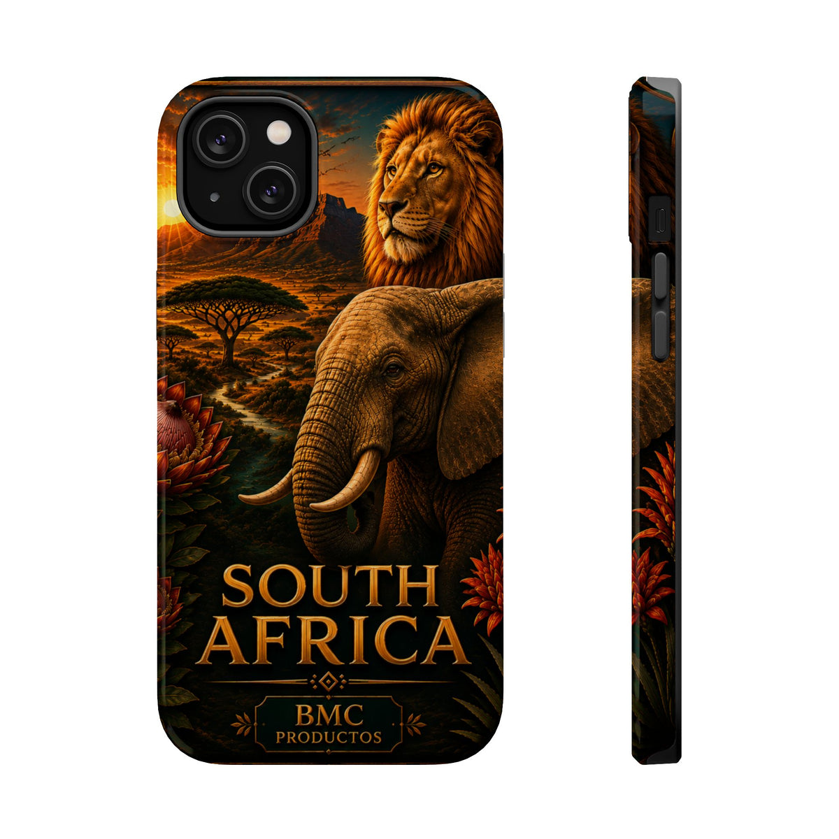 "Reinforced Magnetic Case South Africa 🌍 – A world of adventure and diversity"