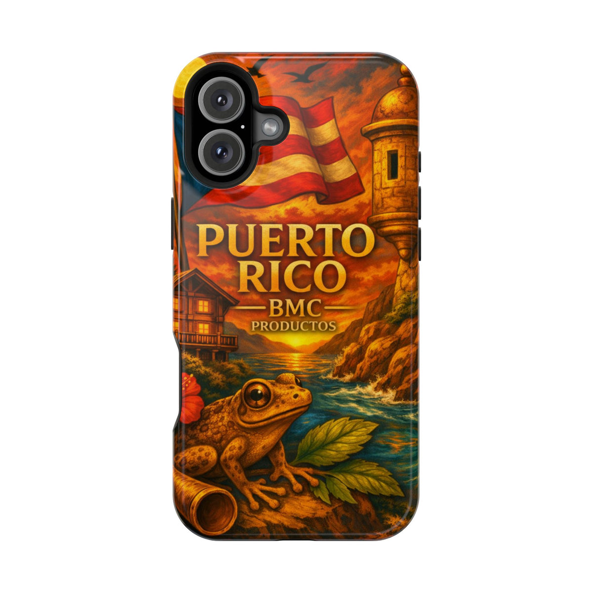 "Reinforced Magnetic Case Puerto Rico – Caribbean rhythm, soul, and color"