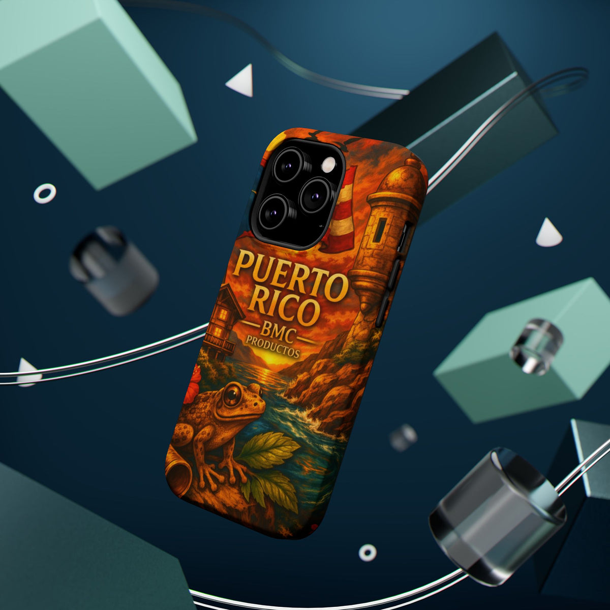 "Reinforced Magnetic Case Puerto Rico – Caribbean rhythm, soul, and color"