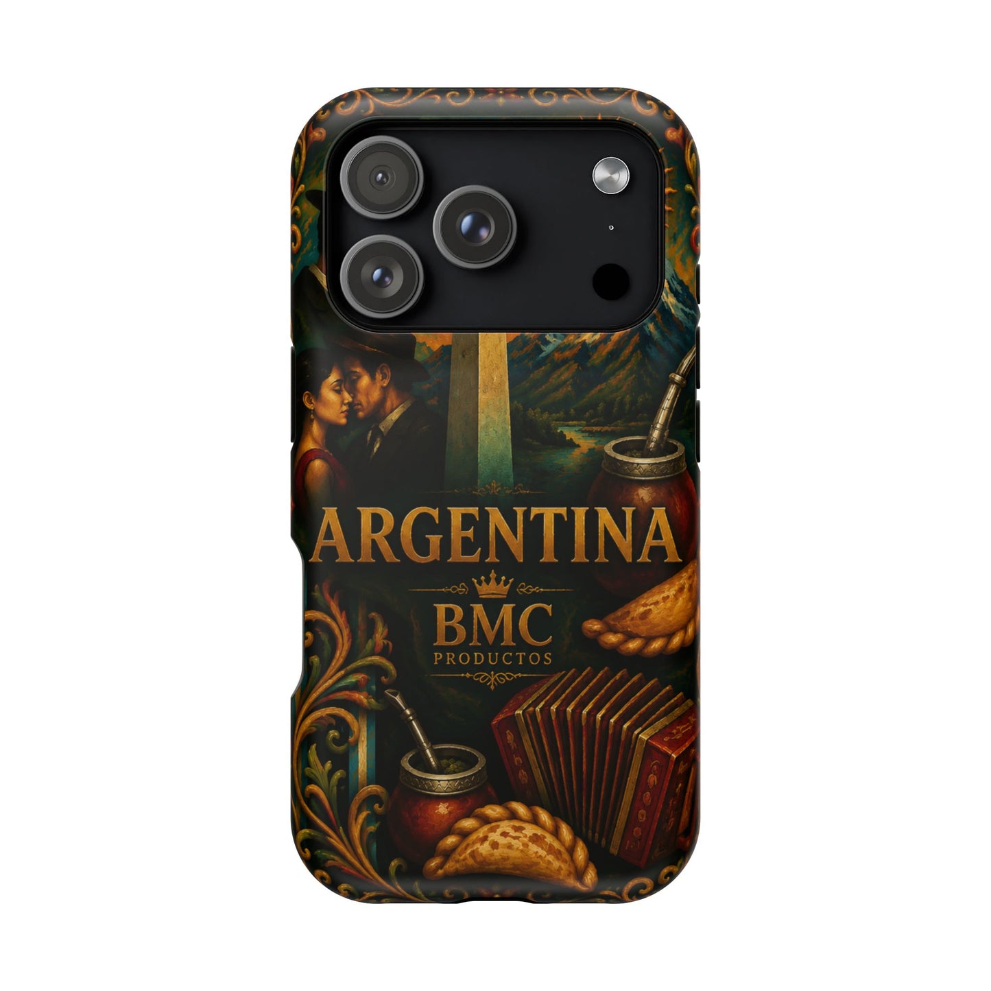 "Funda Magnética Reforzada Argentina: Pasión, Tradición y Tierra de Sueños🔥🏞️"