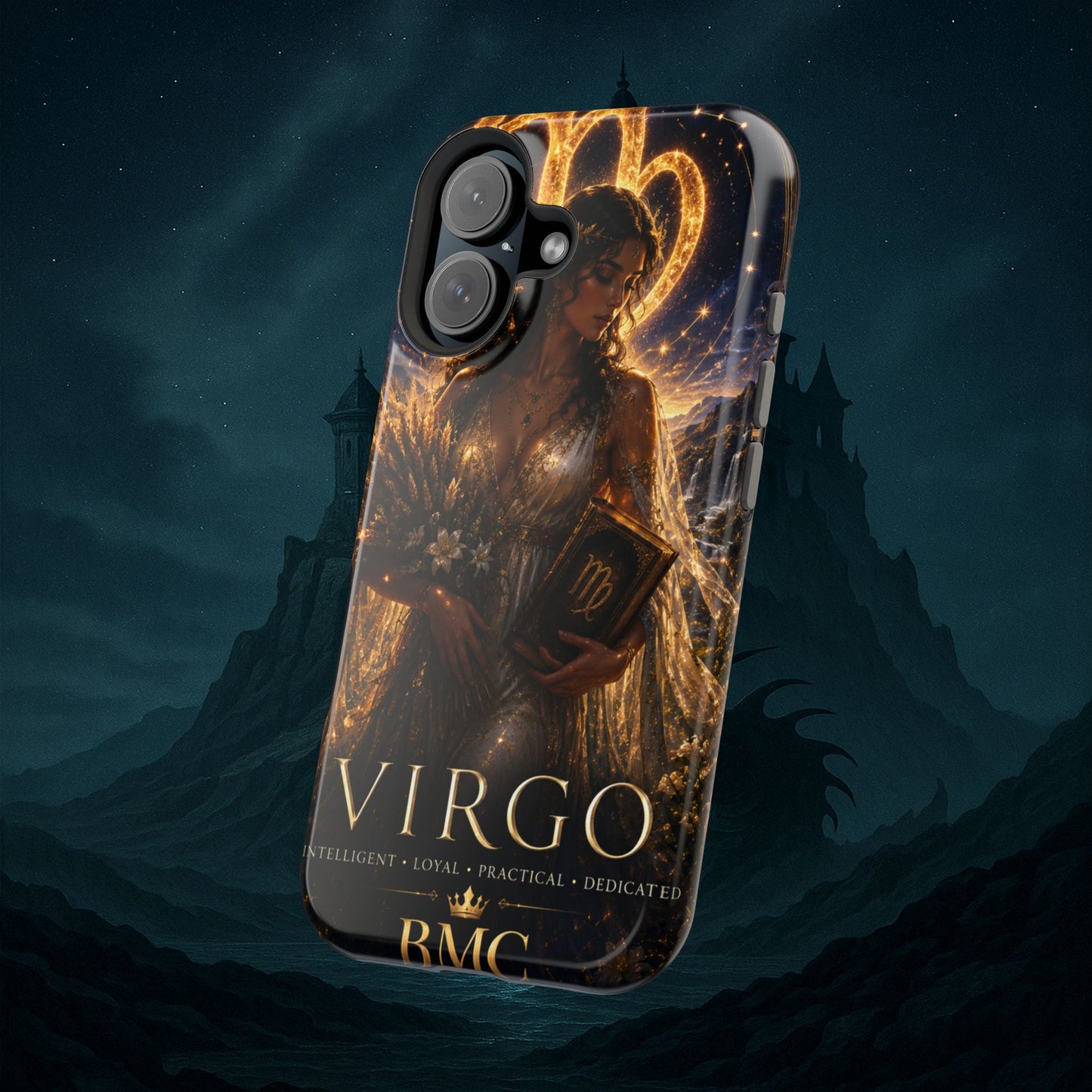 "Funda Magnética Reforzada ♍ Virgo-La Guardiana del Conocimiento"