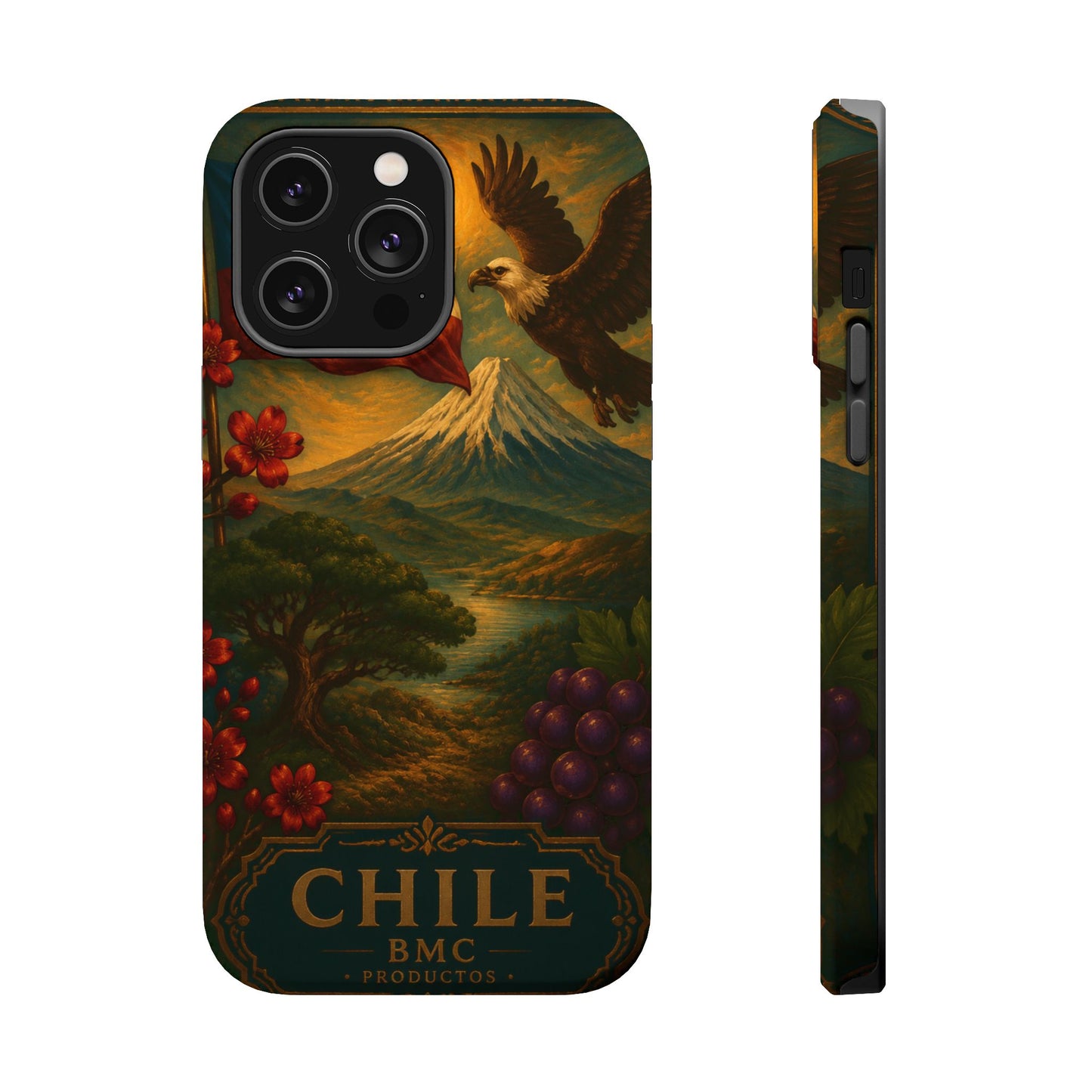 "Funda Magnética Reforzada Magnética Reforzada Chile: Naturaleza Indómita y Horizontes Eternos 🏔️🍇🏜️"