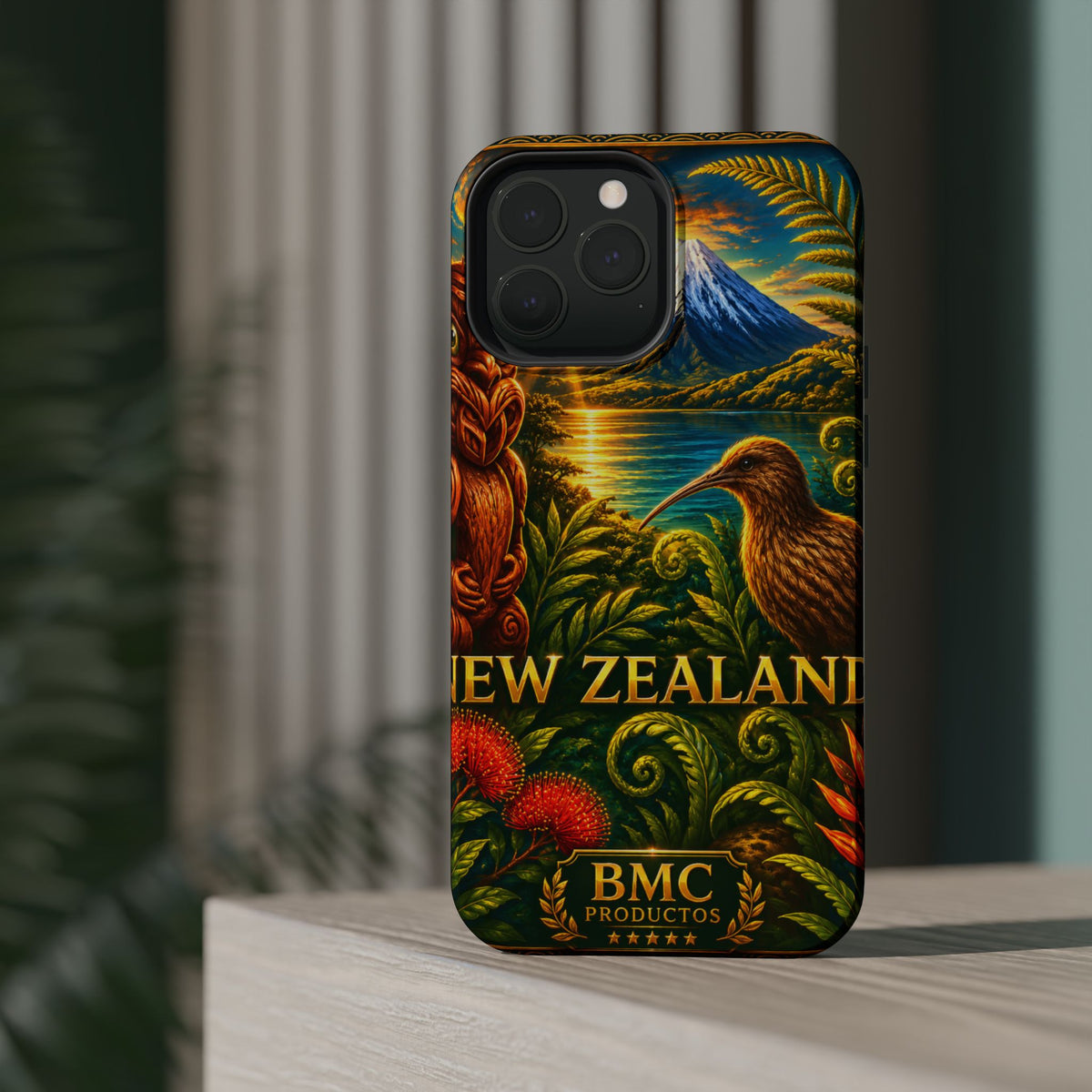 "New Zealand Reinforced Magnetic Case🏞️ – A paradise of nature and adventure"