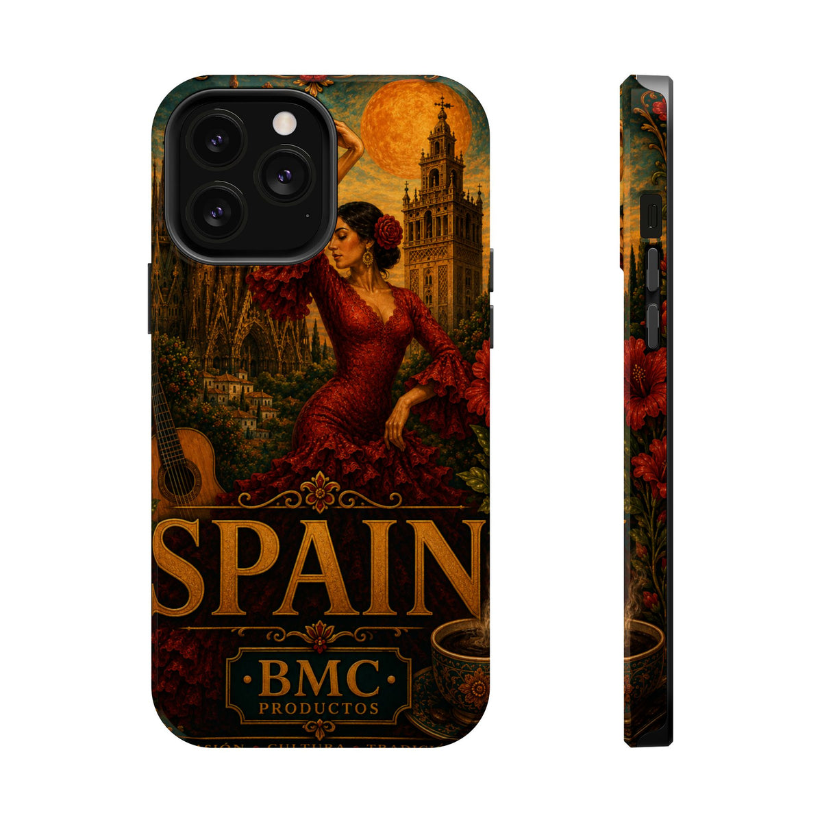 "Reinforced Magnetic Case Spain: Passion, Art, and Flavors That Make You Fall in Love 🎨💃🍷" 