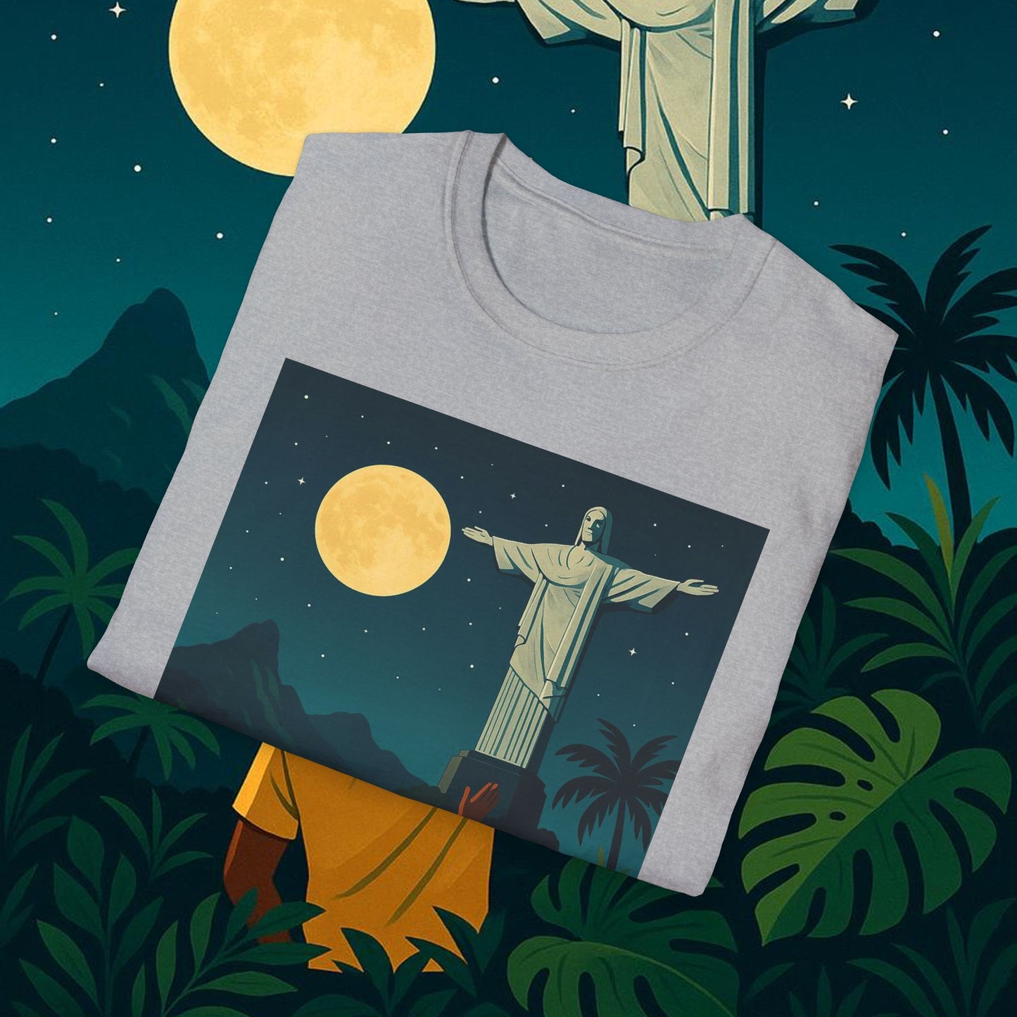 "Camiseta Brasil: Ritmo, Naturaleza y Alegría Infinita 🎶🌴🏖️"