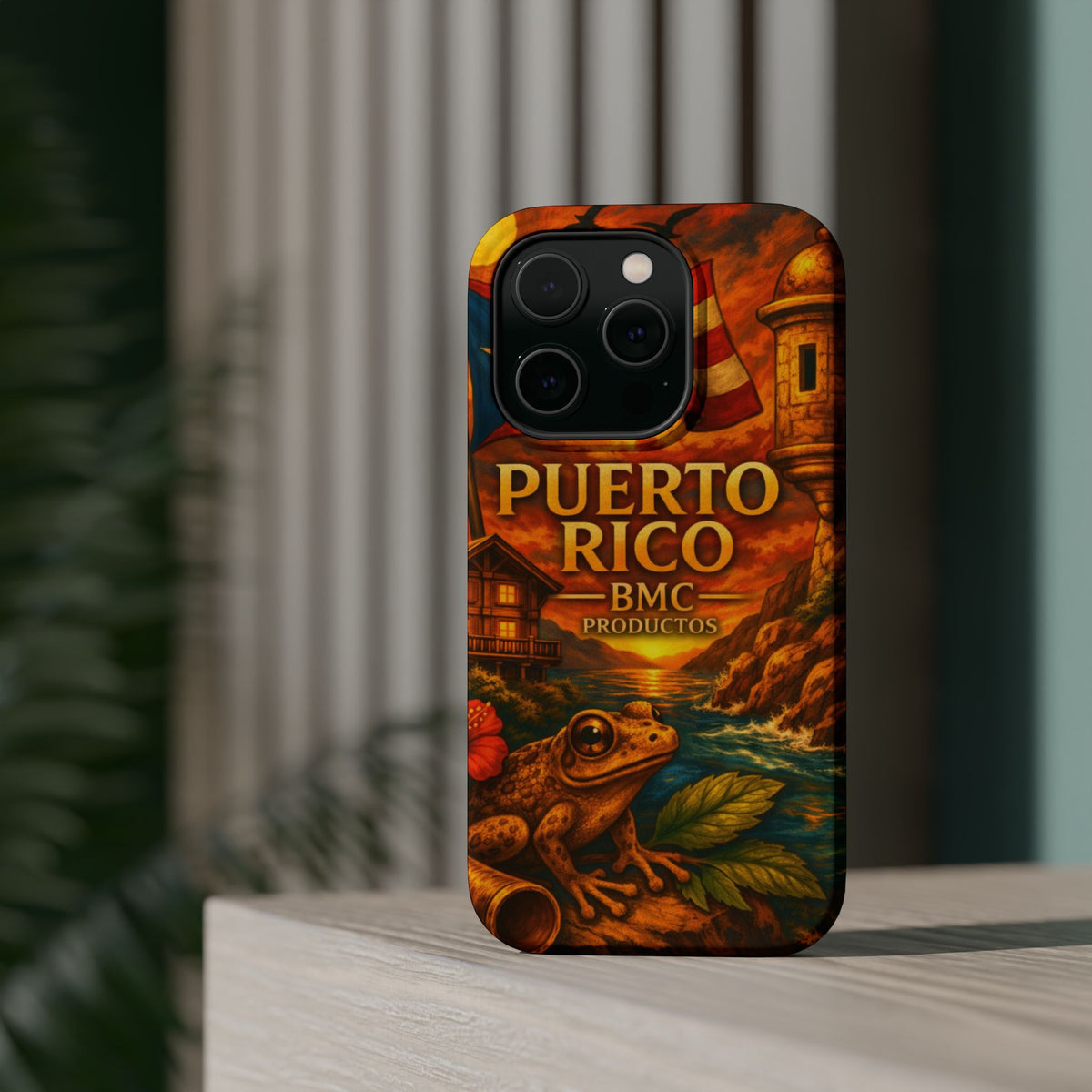 "Reinforced Magnetic Case Puerto Rico – Caribbean rhythm, soul, and color"