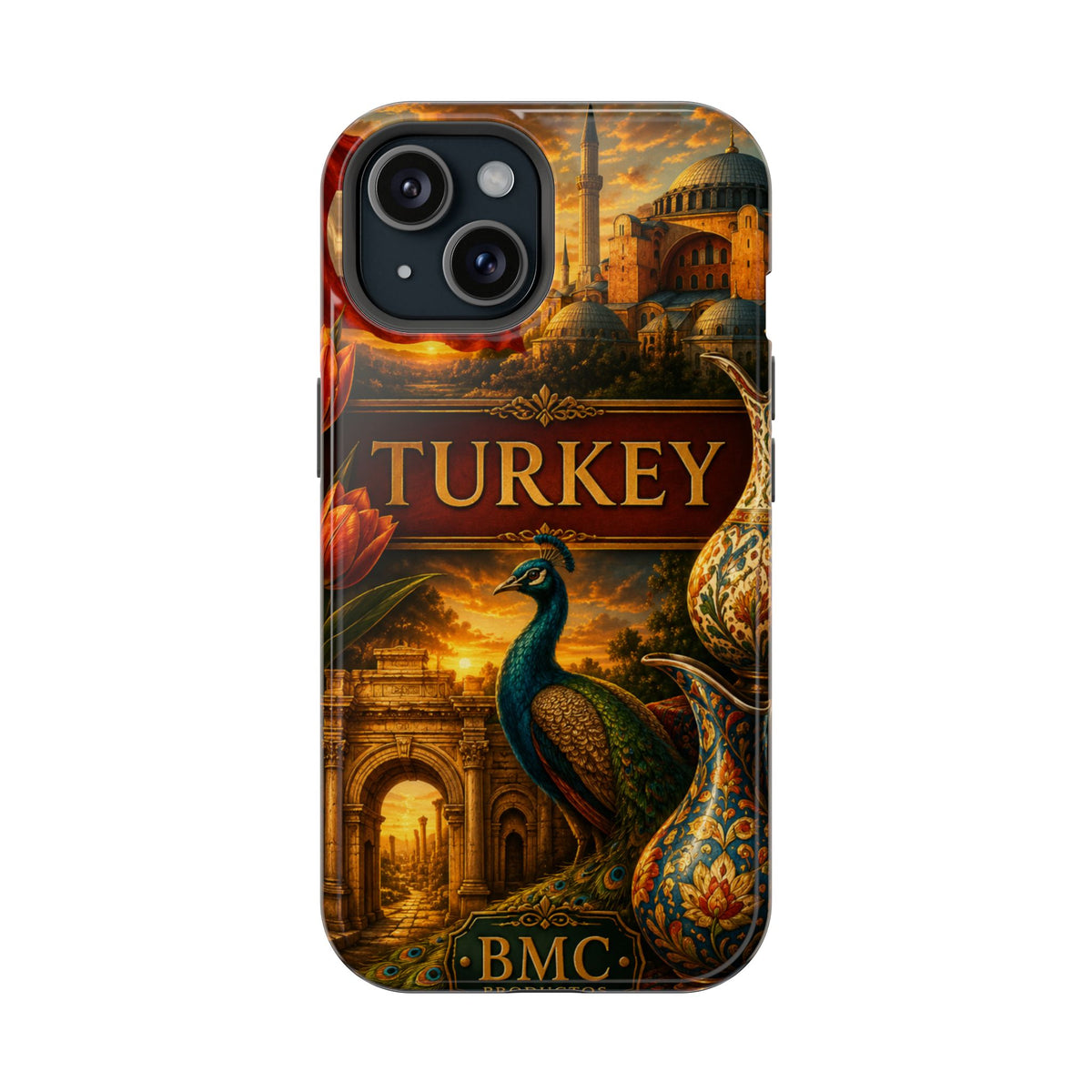 "Reinforced Magnetic Case Turkey✨ – Where East meets West"