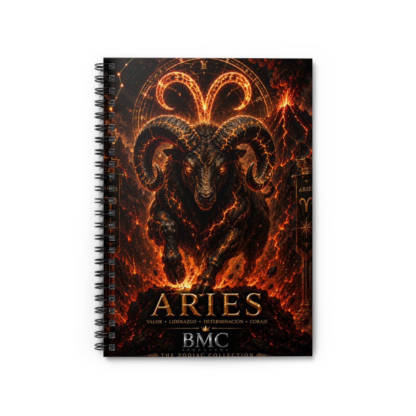 "libreta ♈ Aries — Espíritu de fuego"