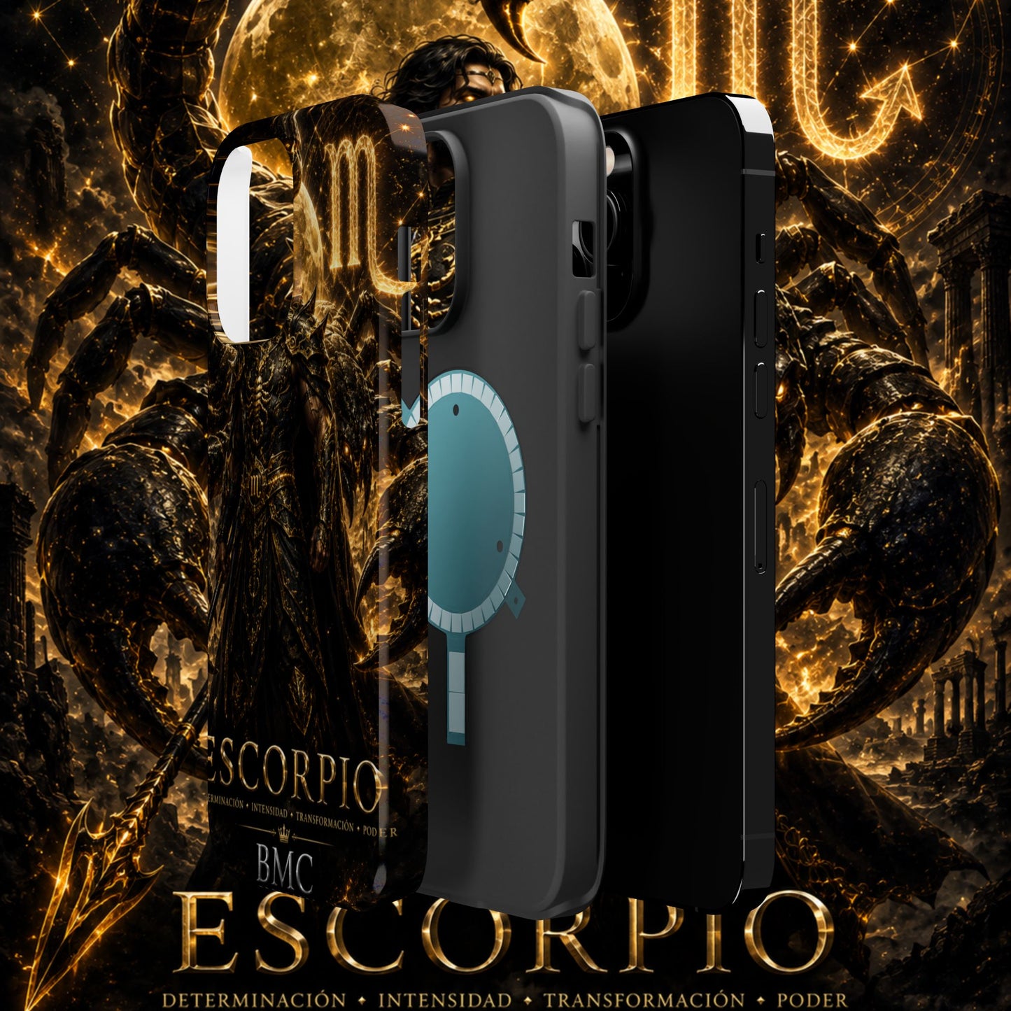 "Funda Magnética Reforzada ESCORPIO – El Vigilante de las Sombras"