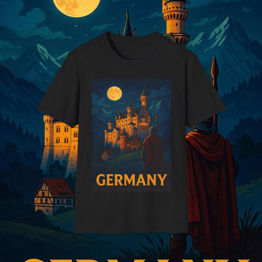 "Camiseta Alemania: Fortaleza, Historia y Tradición 🎖️🏰🍺