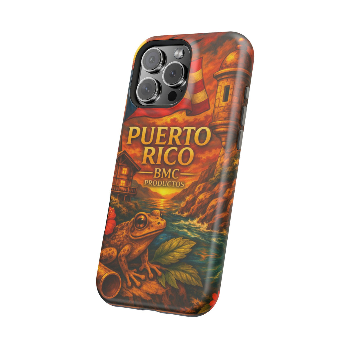 "Reinforced Magnetic Case Puerto Rico – Caribbean rhythm, soul, and color"