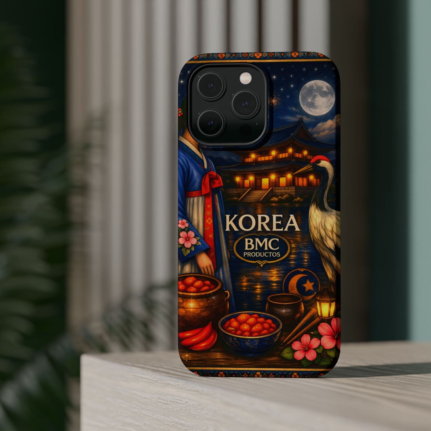 "Funda Magnética Reforzada Magnética Reforzada corea 🌸 – Tradición milenaria y modernidad vibrante"