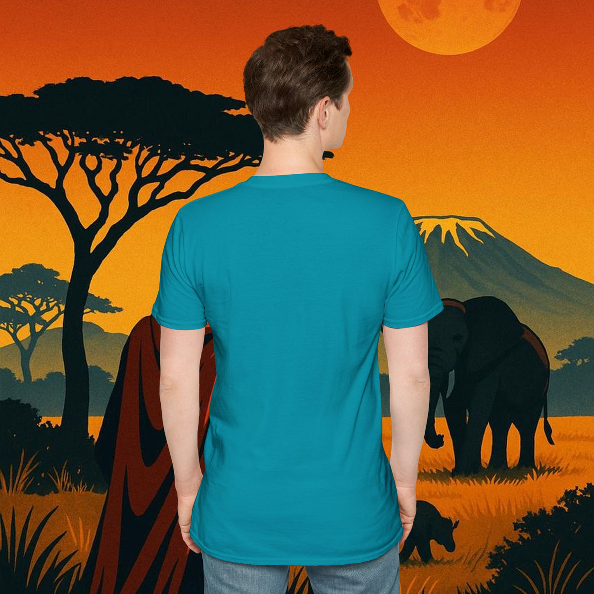 "Camiseta Kenia: Aventura Salvaje y Tierra de Horizontes Infinitos 🦁🌄🏕️"