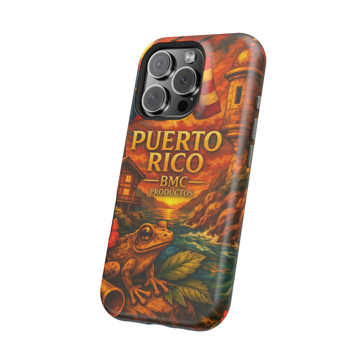 "Reinforced Magnetic Case Puerto Rico – Caribbean rhythm, soul, and color"