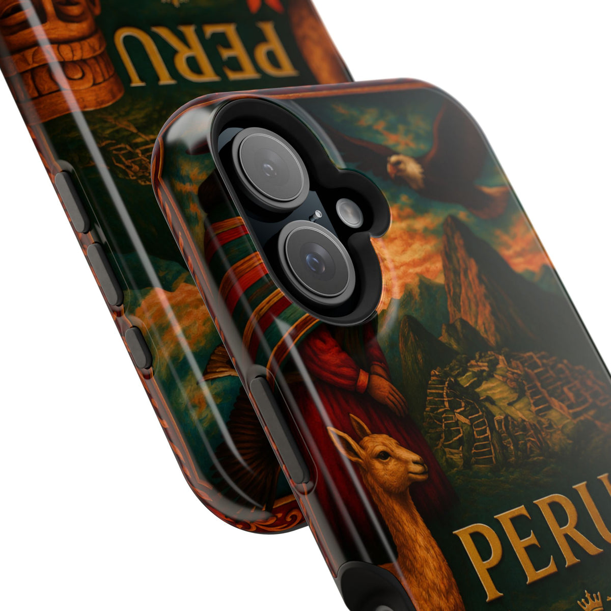 "Peru: Mysticism, History, and Eternal Wonders Reinforced Magnetic Case 🏔️🦙🛕"