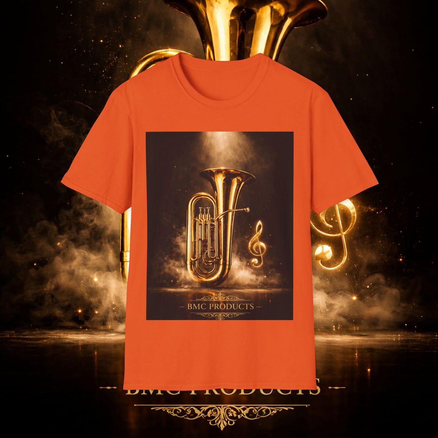 "Camiseta Tuba 🎺🔥 Cuando el alma suena, todo arde.”