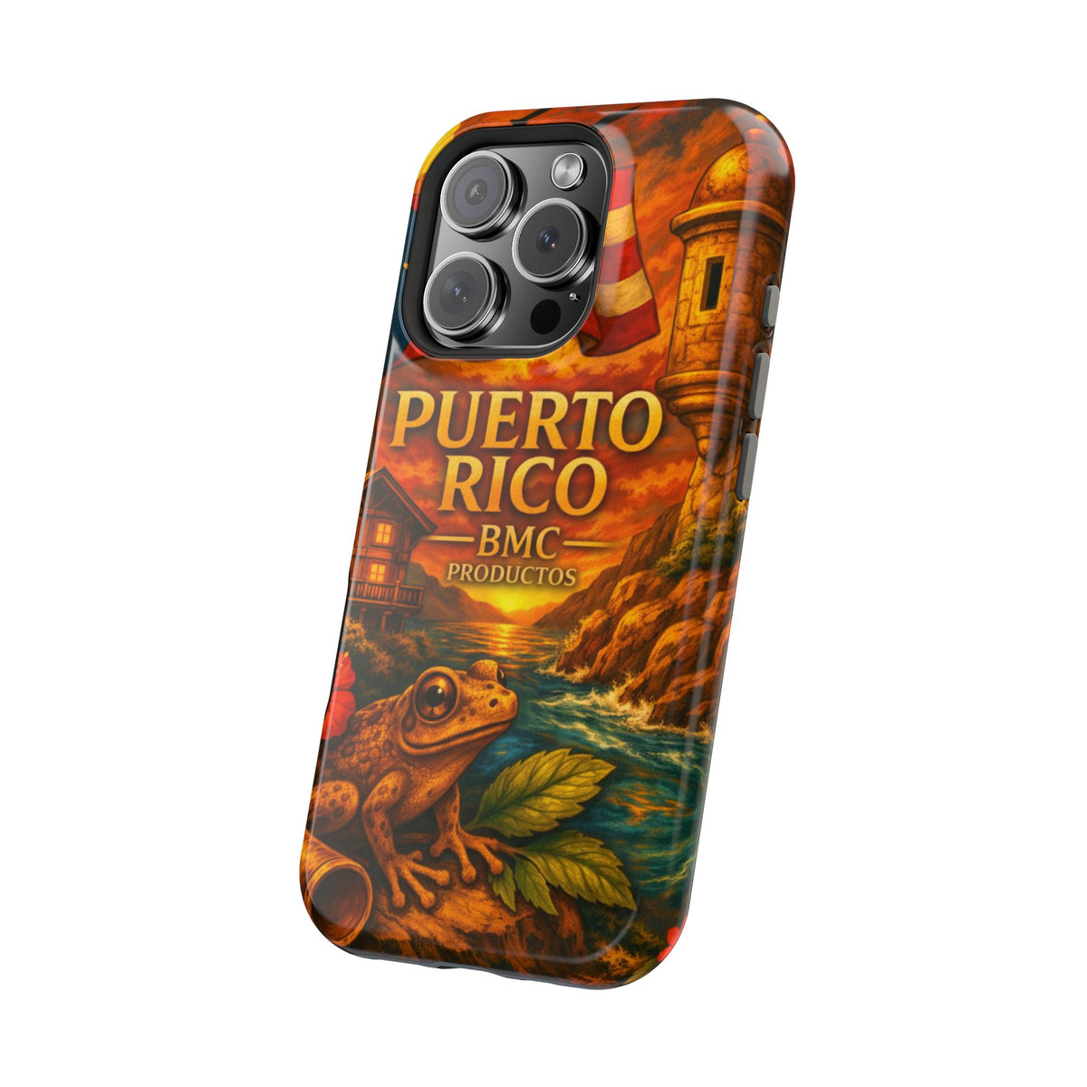 "Reinforced Magnetic Case Puerto Rico – Caribbean rhythm, soul, and color"
