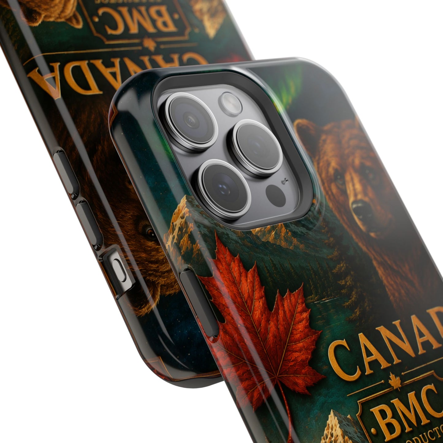"Funda Magnética Reforzada Magnética Reforzada Canadá: Naturaleza Majestuosa y Espíritu Libre 🍁🏞️🦌"