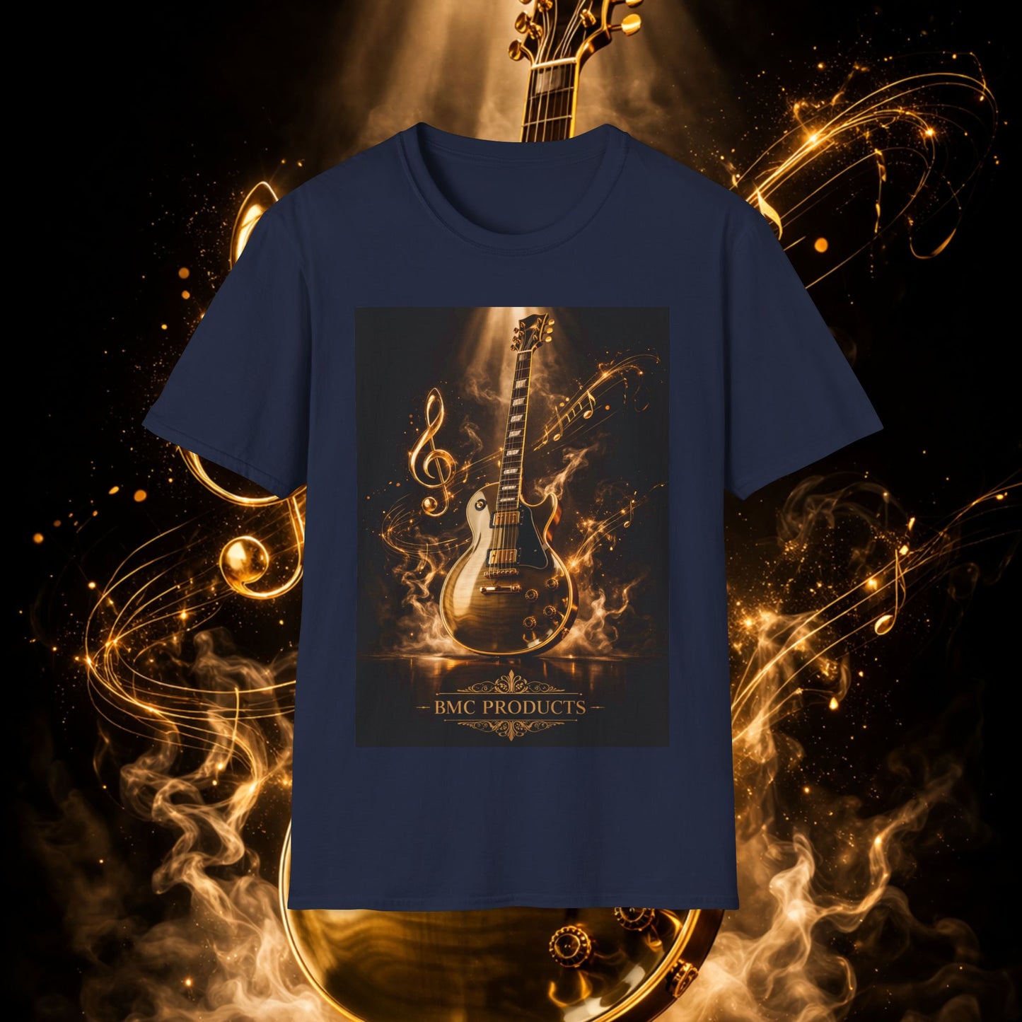 "Camiseta guitarra 🎸🔥Donde vibra una cuerda, nace una llamarada.” 🔥🎸