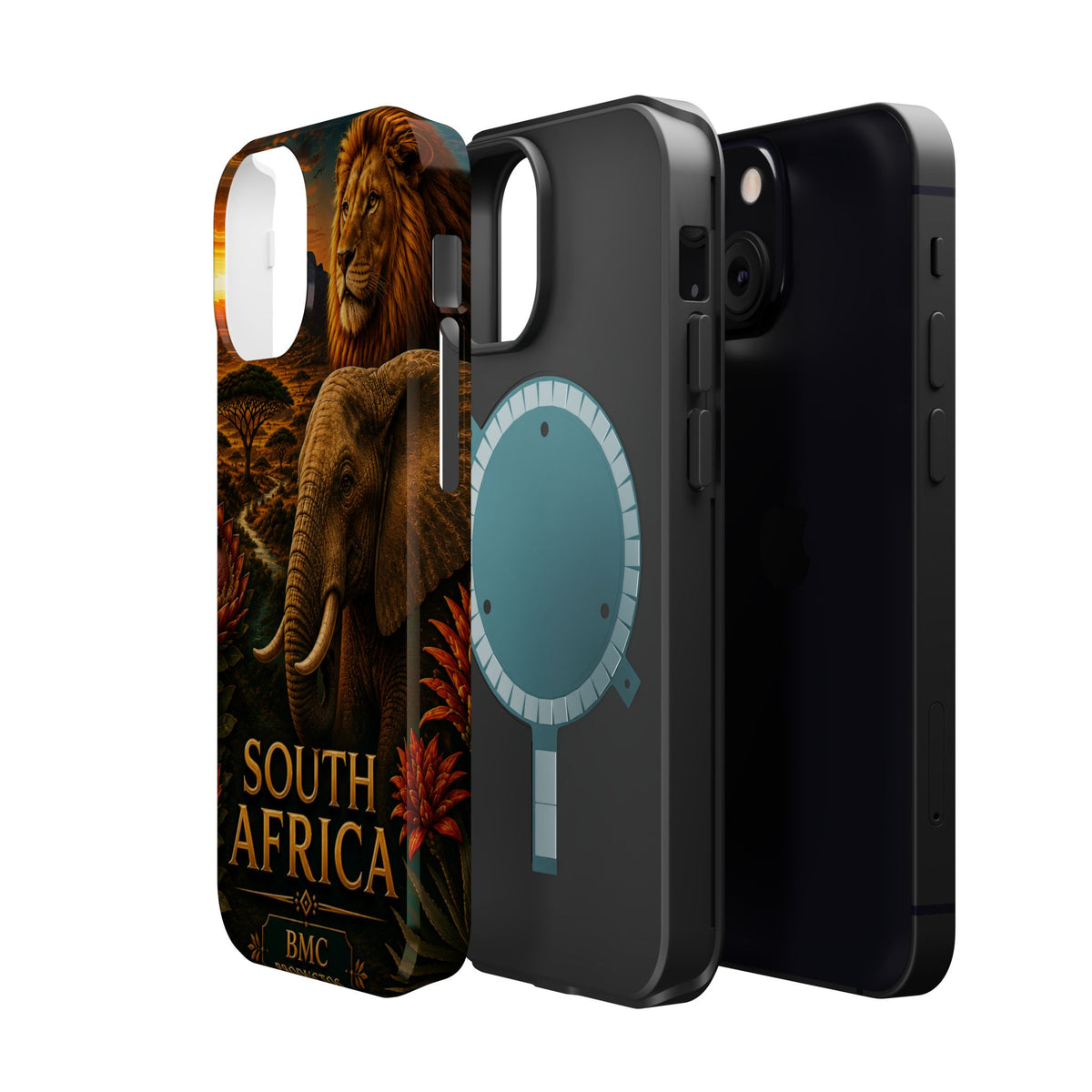 "Reinforced Magnetic Case South Africa 🌍 – A world of adventure and diversity"