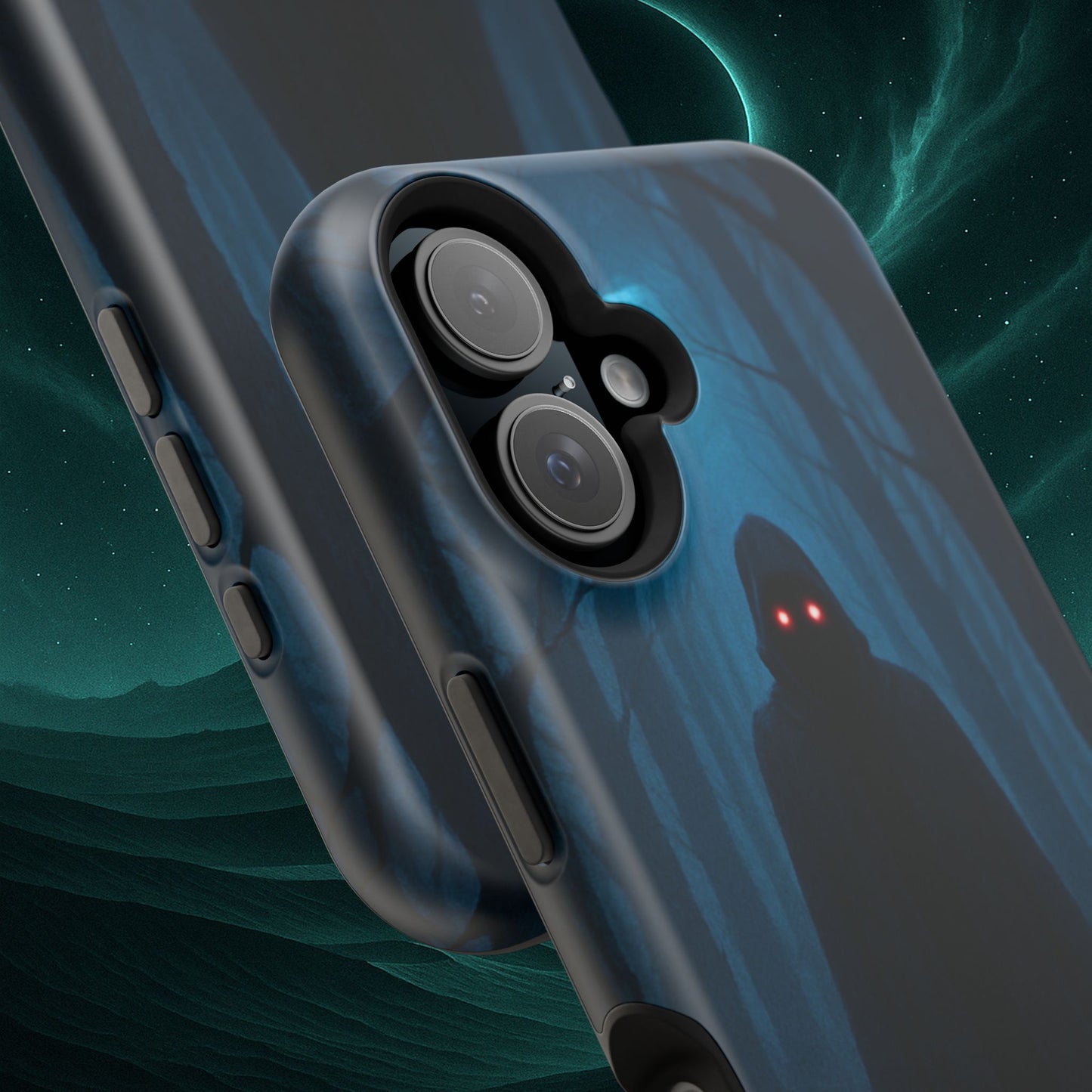 "Funda Magnética Reforzada🖤 El Vigía del Bosque Oscuro"