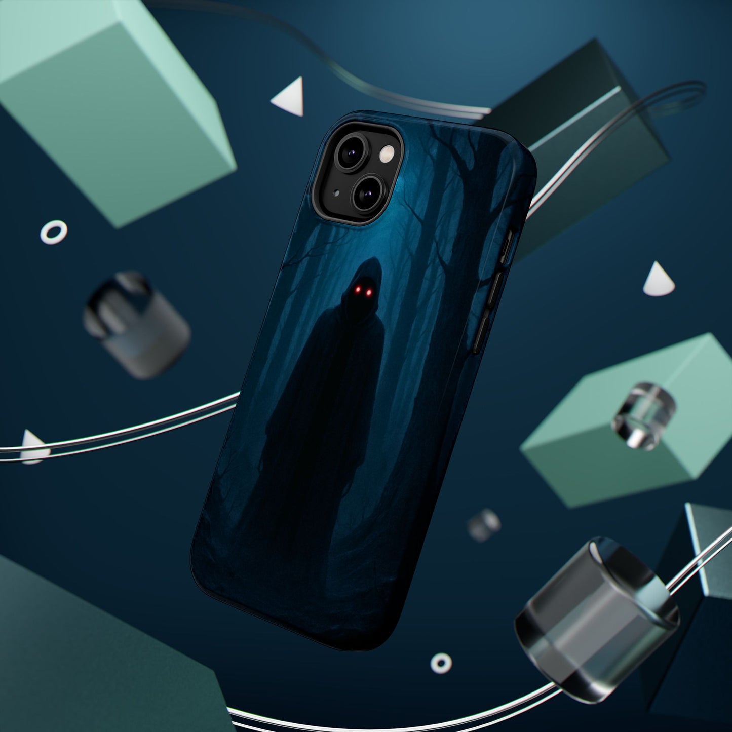 "Funda Magnética Reforzada🖤 El Vigía del Bosque Oscuro"